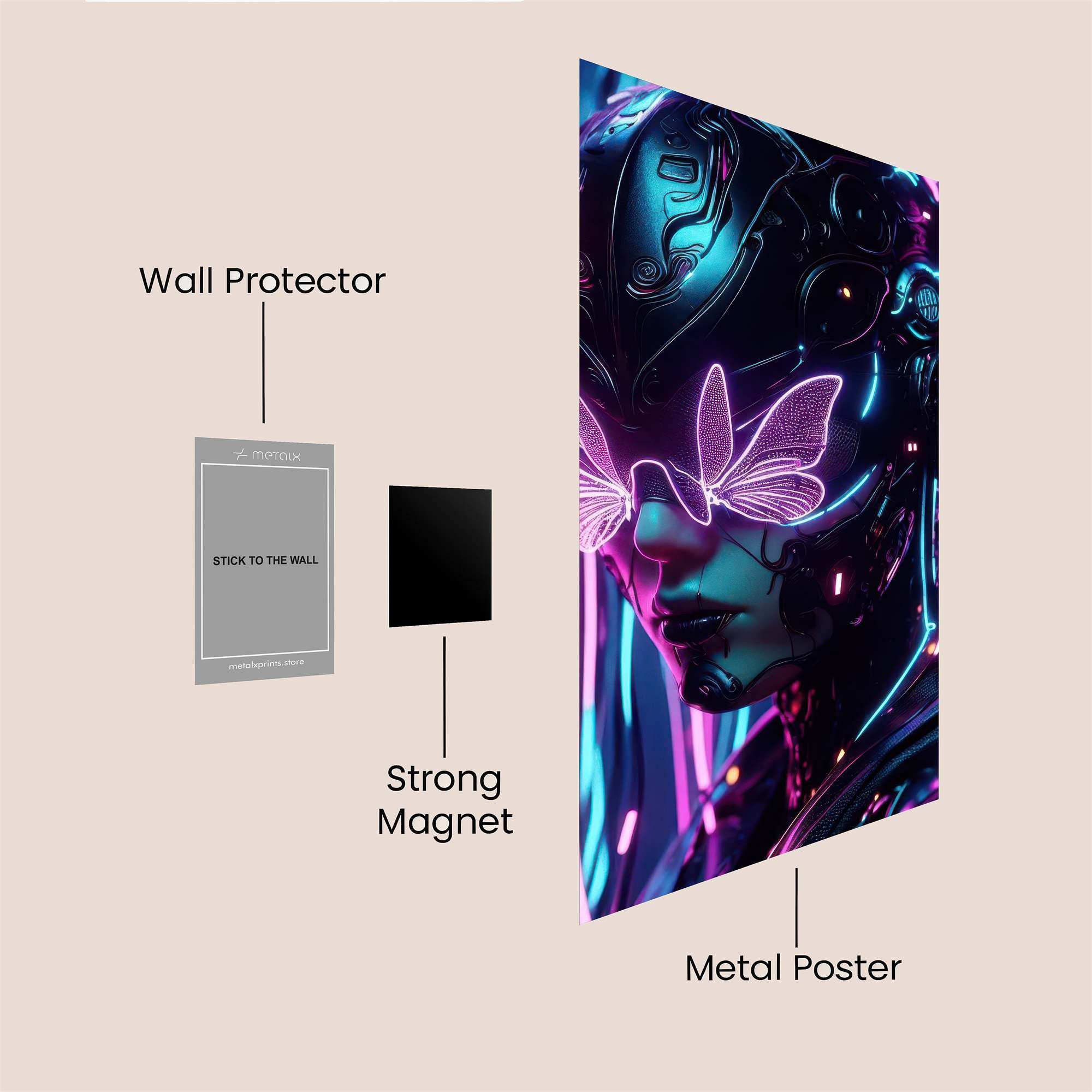 Liberty Despair Safe Wall Magnetic / M