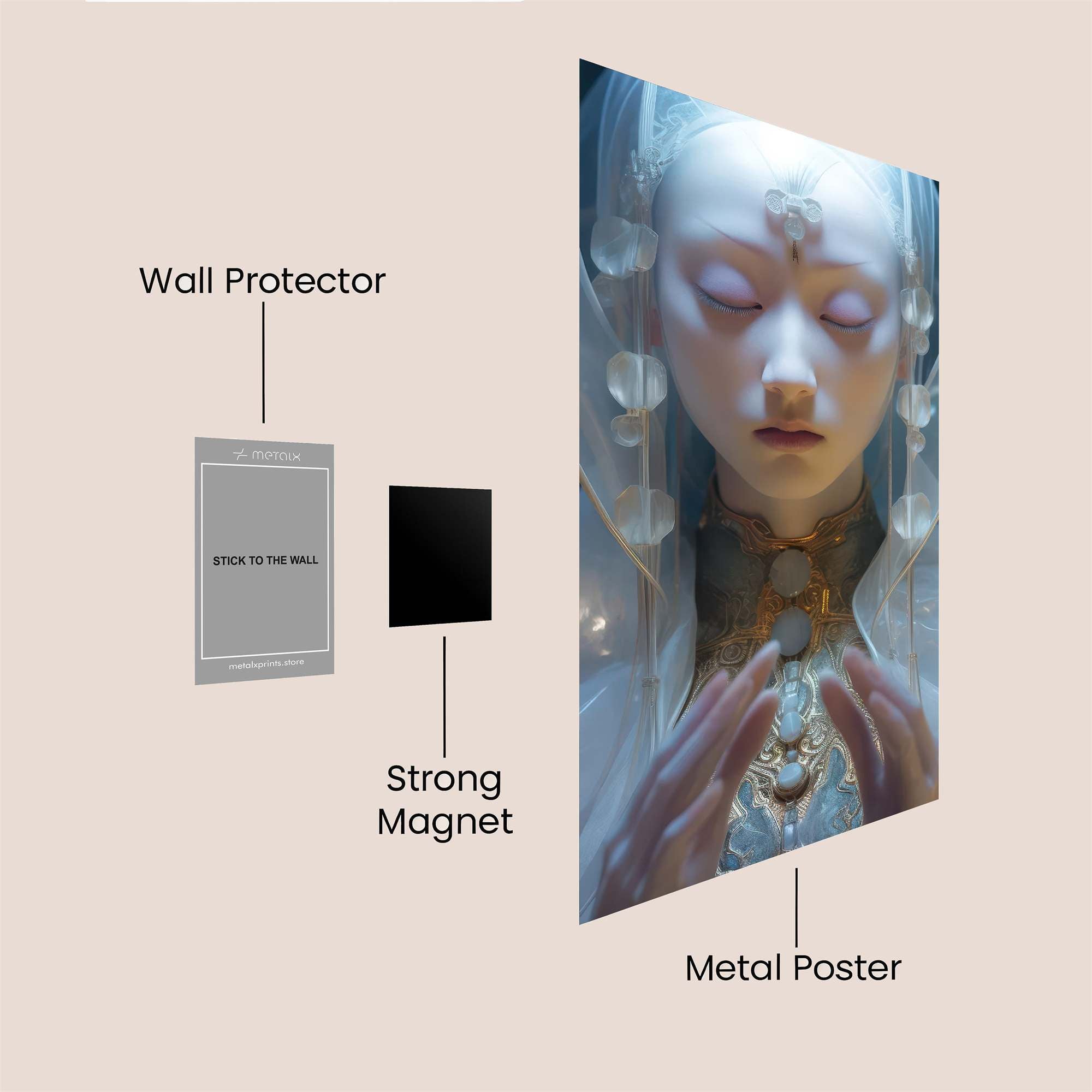 Liberty Despair Safe Wall Magnetic / M