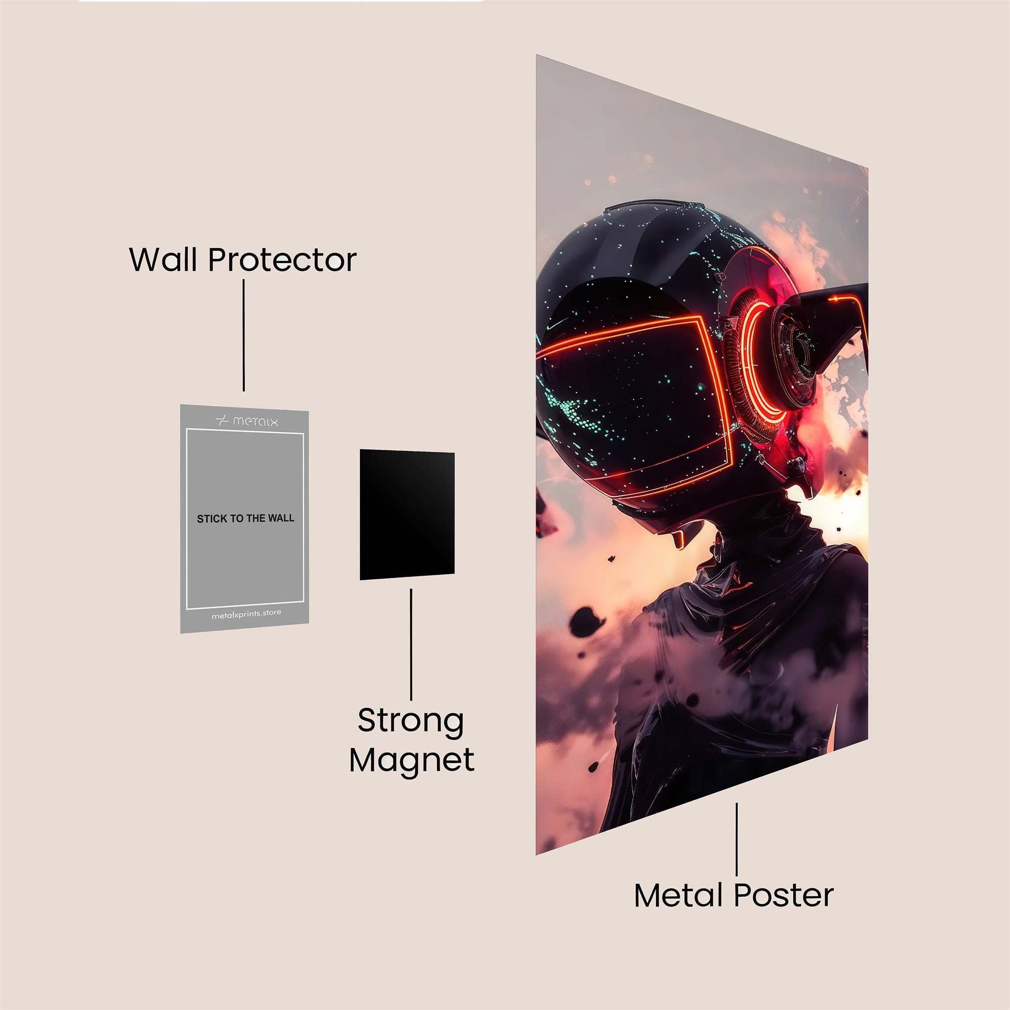 Timekeeper Enigma Safe Wall Magnetic / M