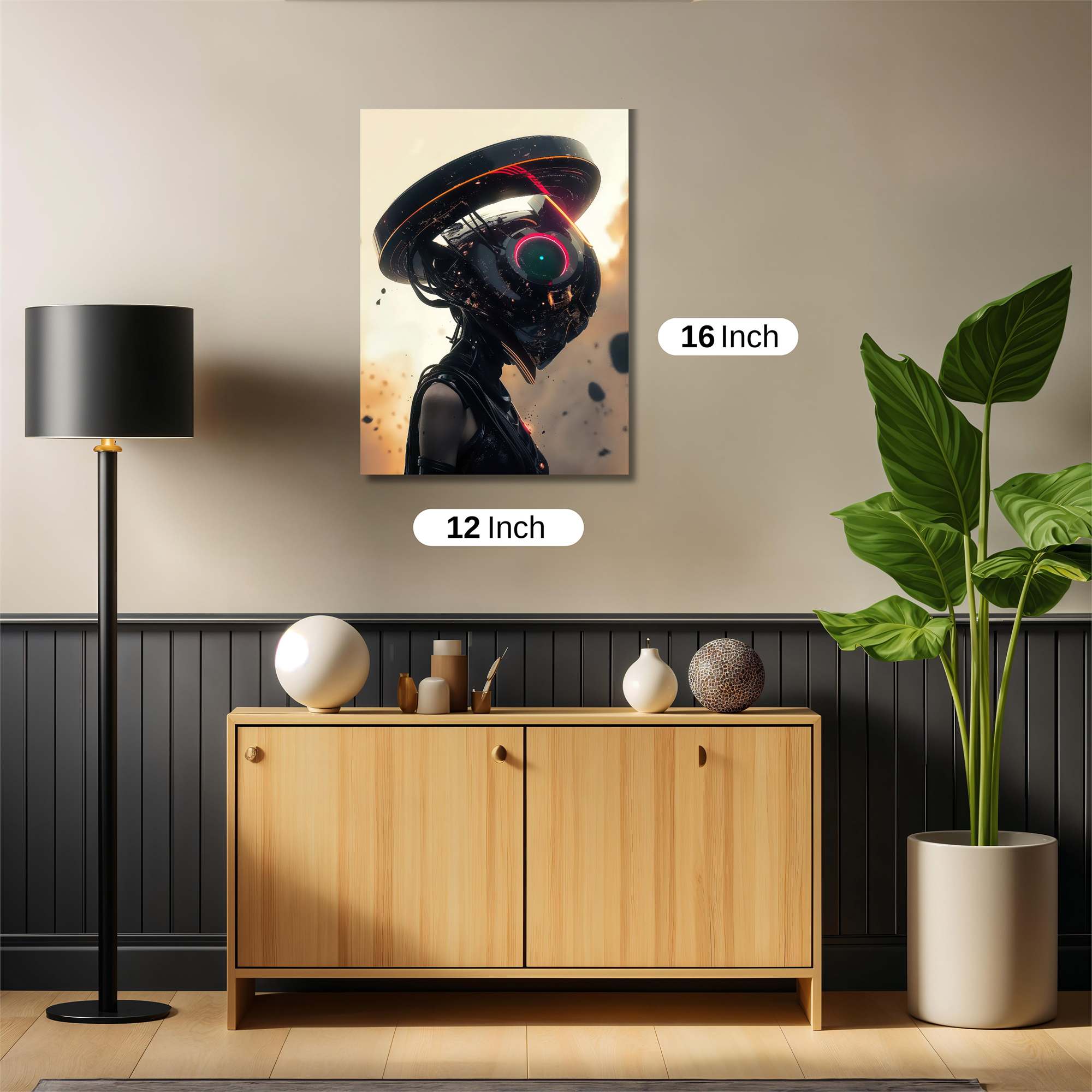 Elephant Serenity Safe Wall Magnetic / M