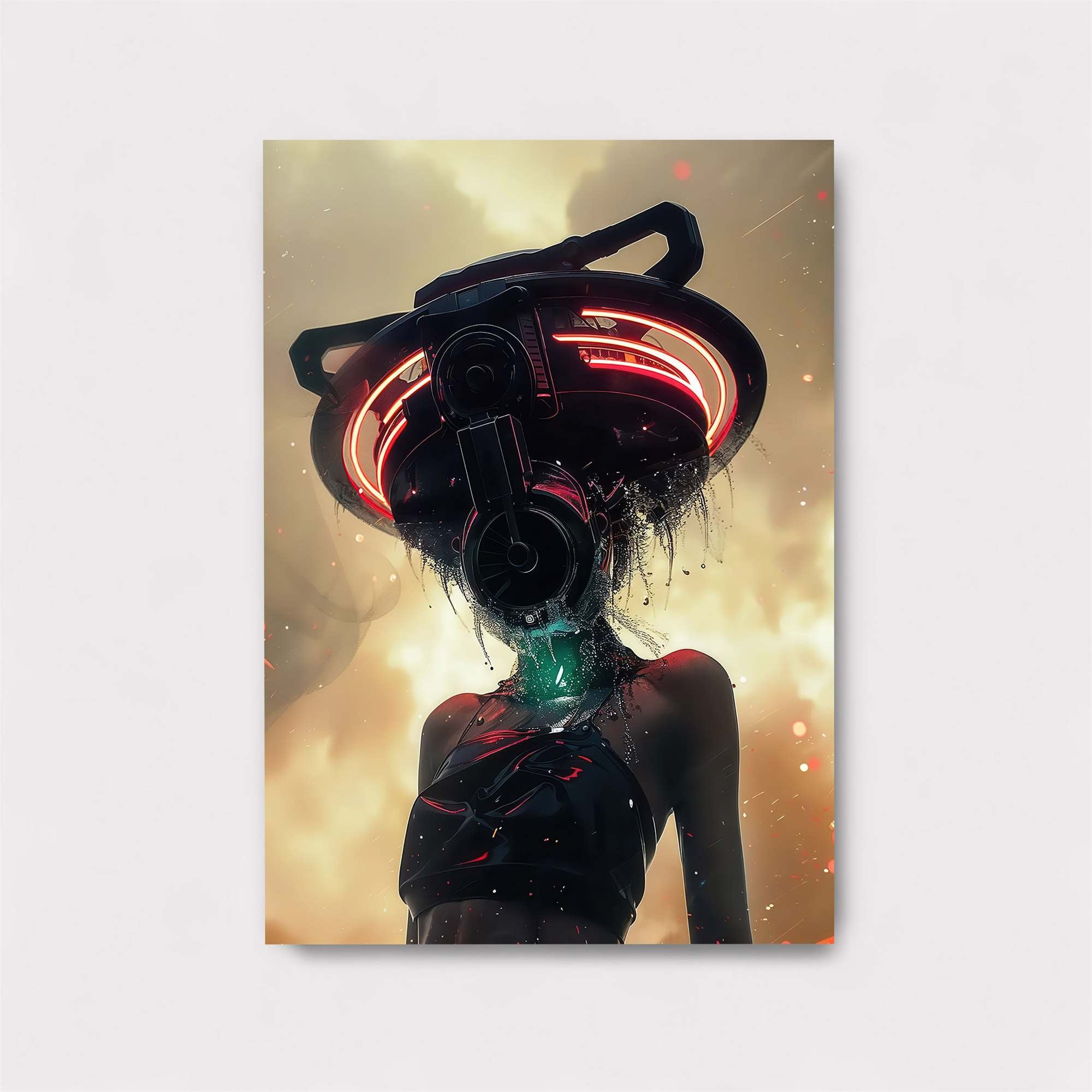 Elephant Whimsy Safe Wall Magnetic / M