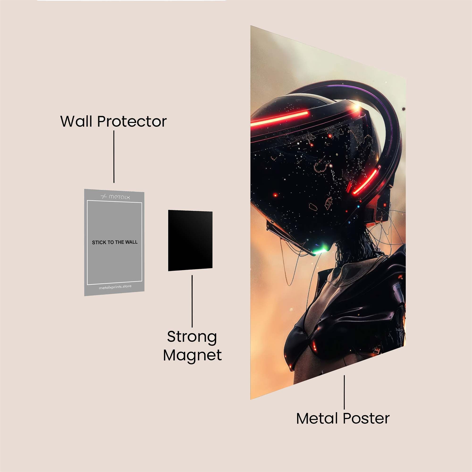 Elephant Enchantment Safe Wall Magnetic / M