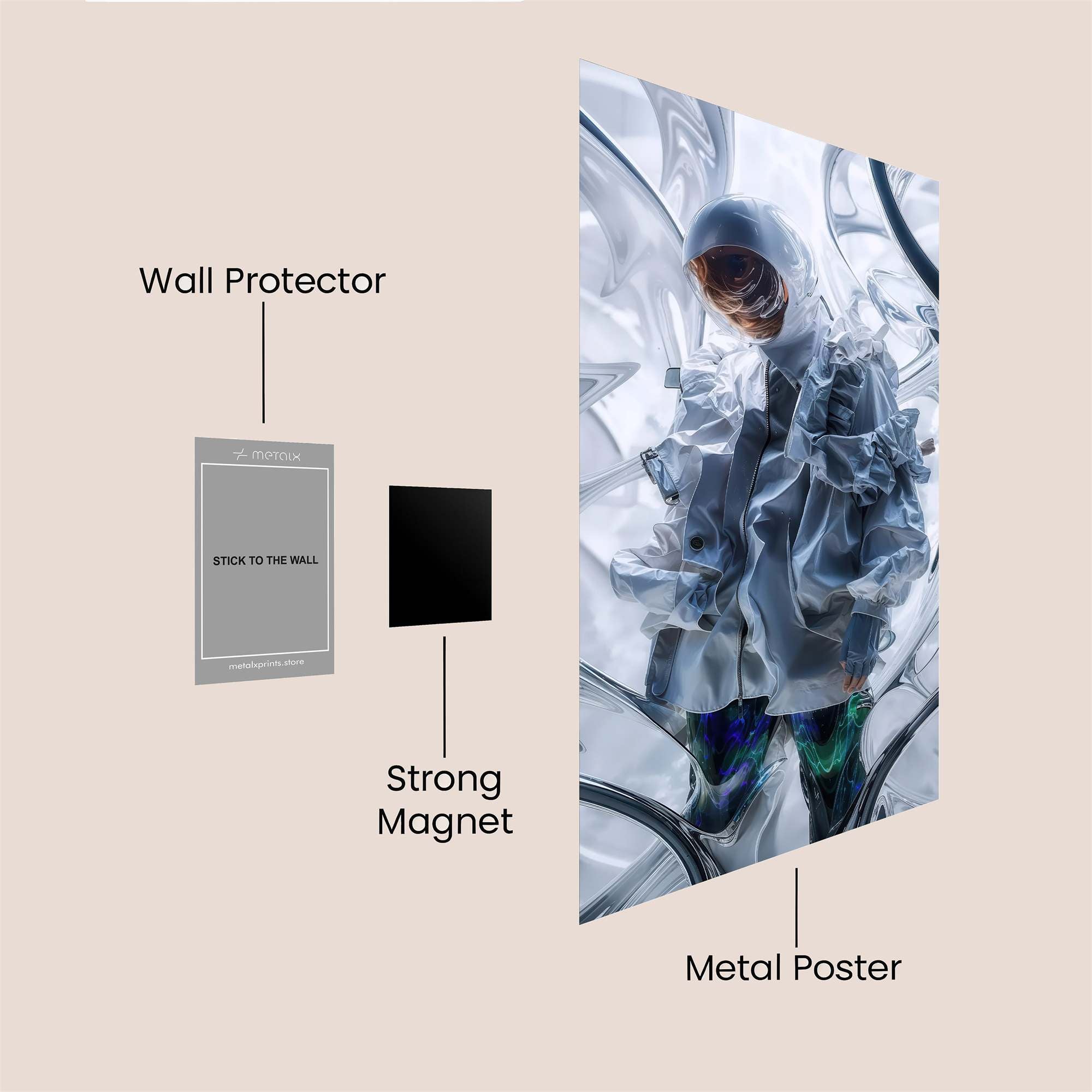 Potion Enchantment Safe Wall Magnetic / M