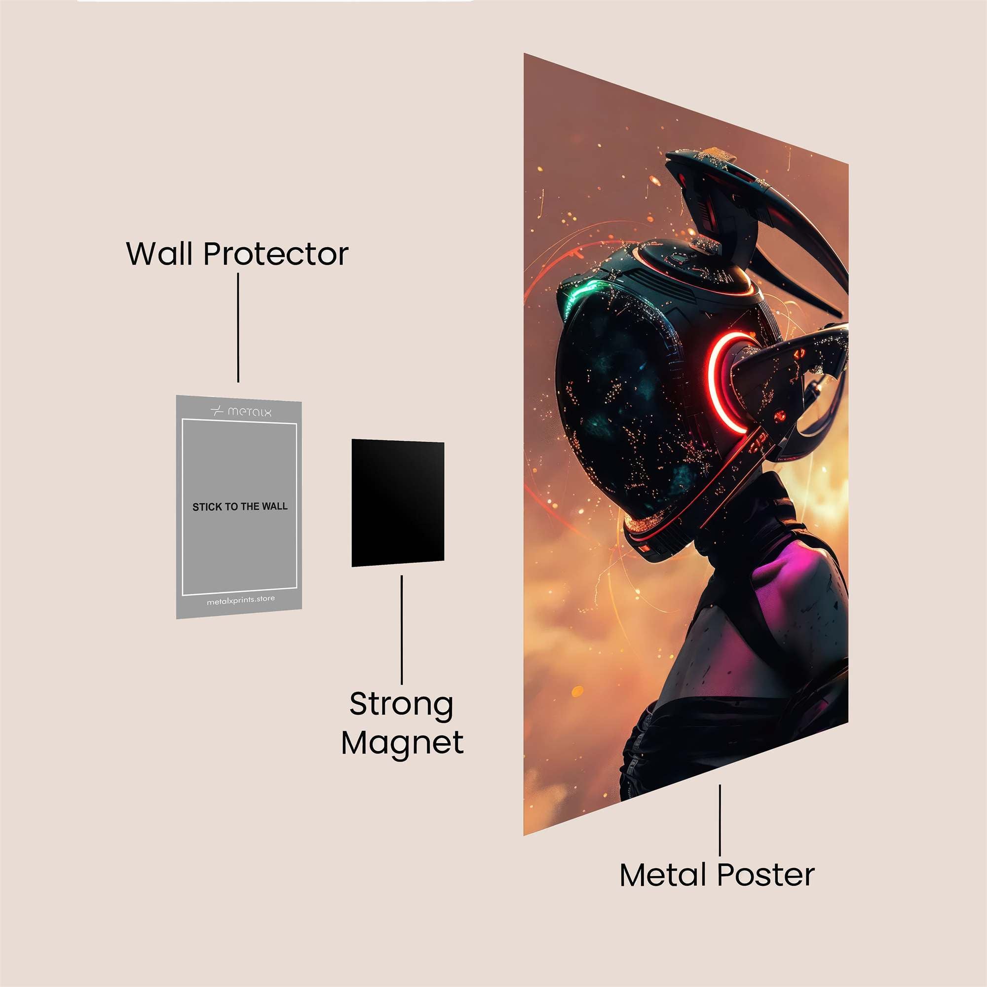 Mario Radiant Safe Wall Magnetic / M