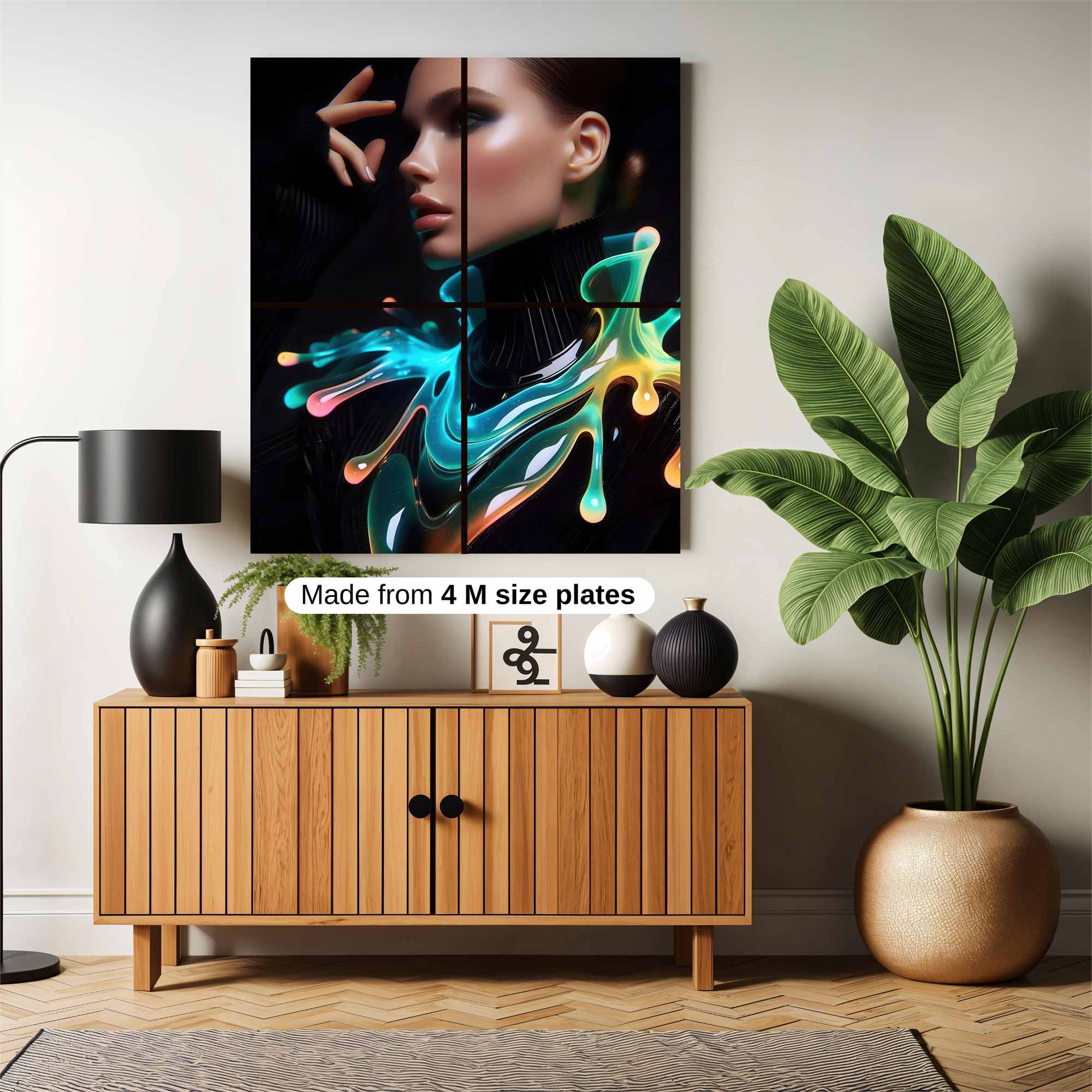 Giraffe Gloomy Safe Wall Magnetic / M