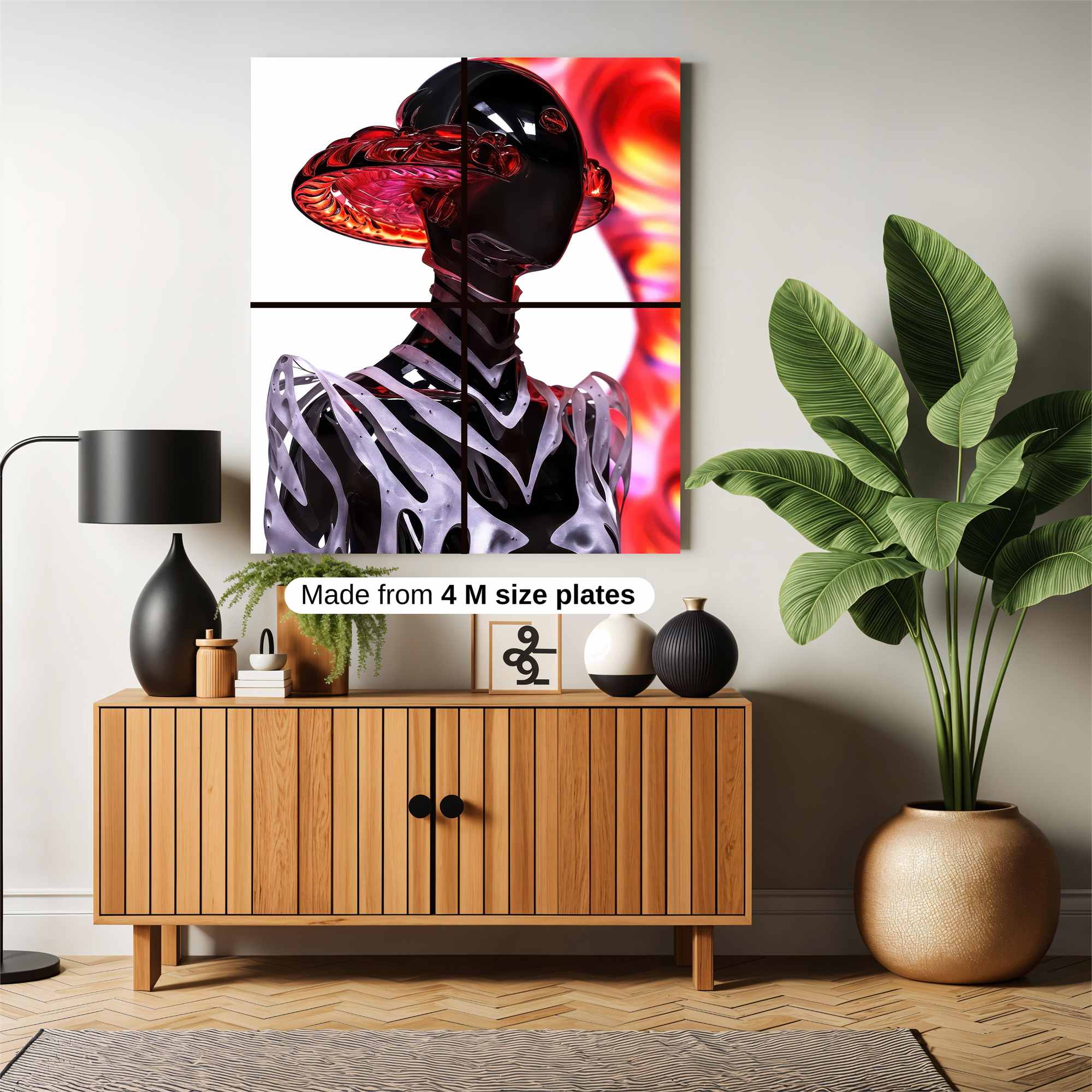 Giraffe Chill Safe Wall Magnetic / M