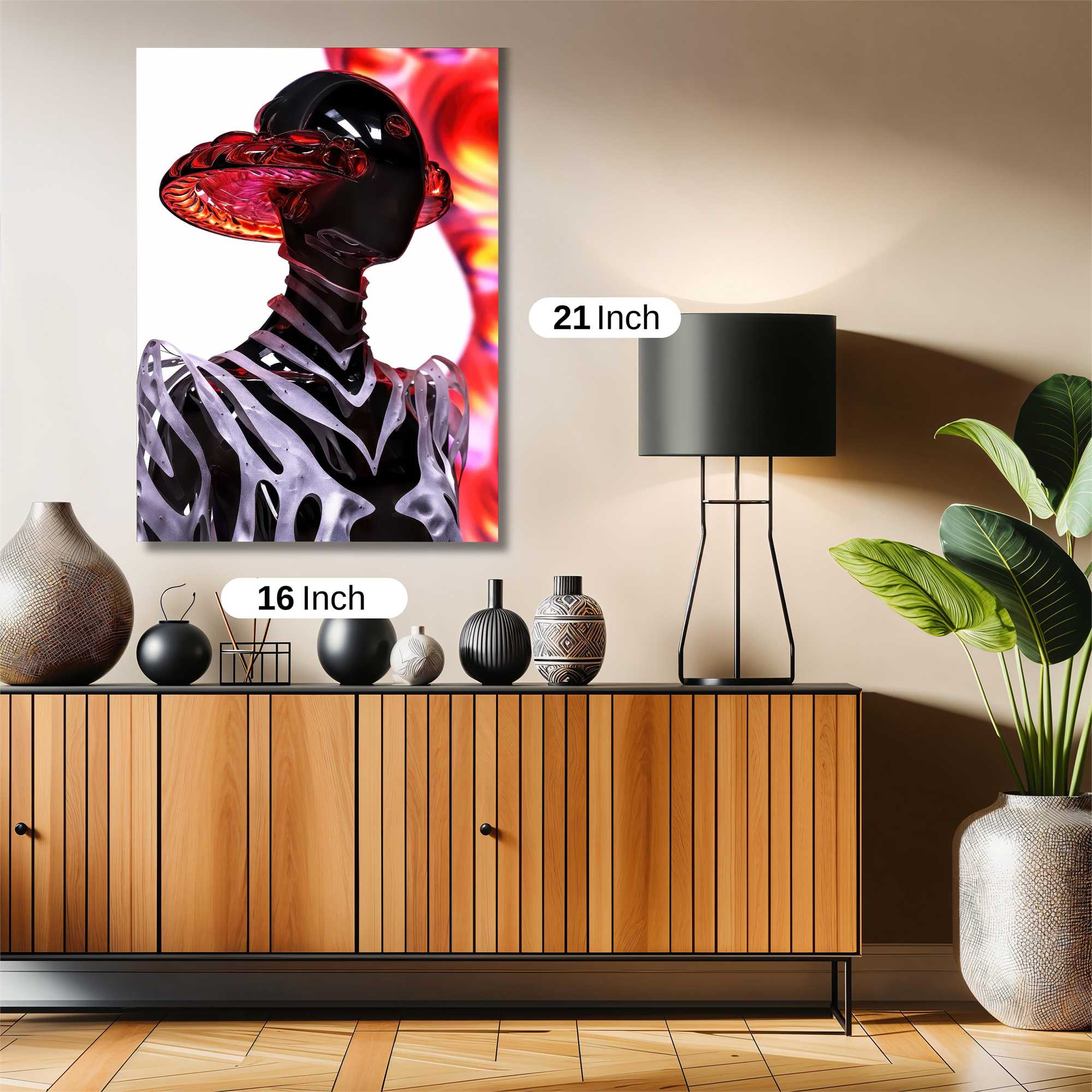 Giraffe Chill Safe Wall Magnetic / M