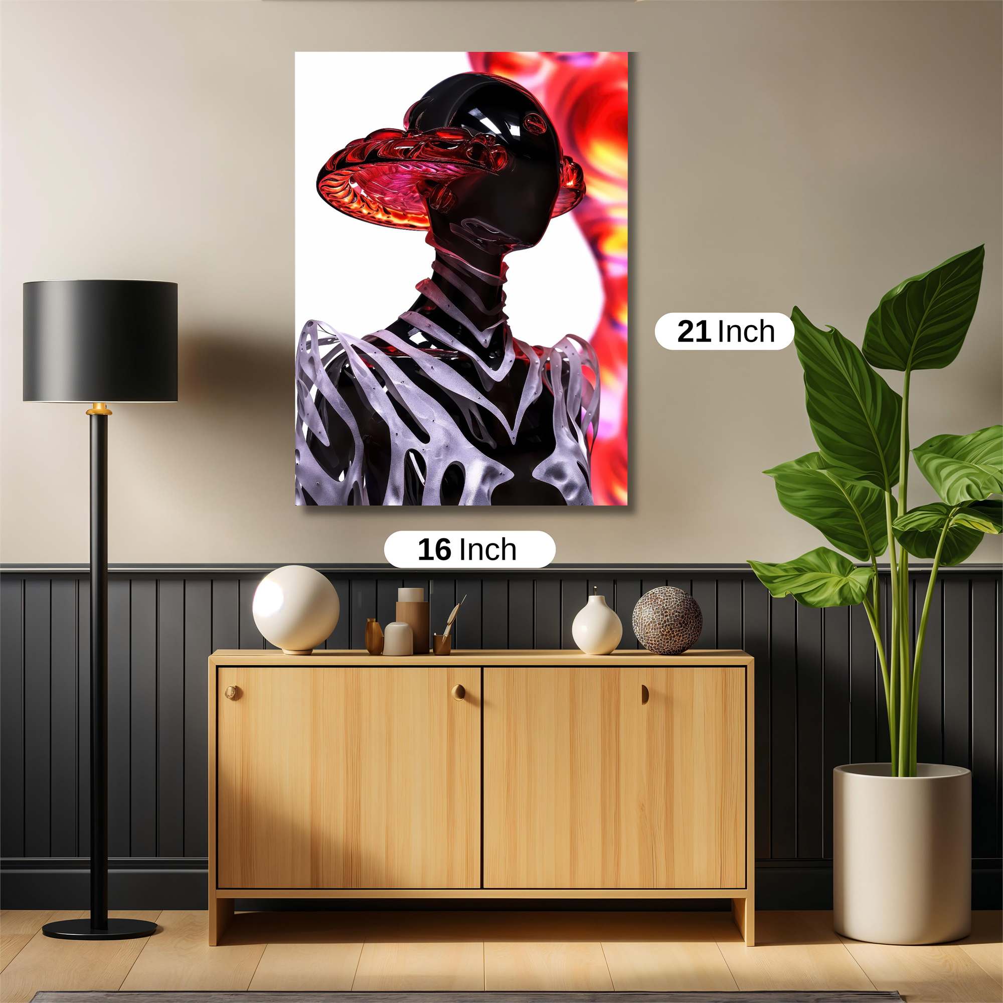 Giraffe Chill Safe Wall Magnetic / M