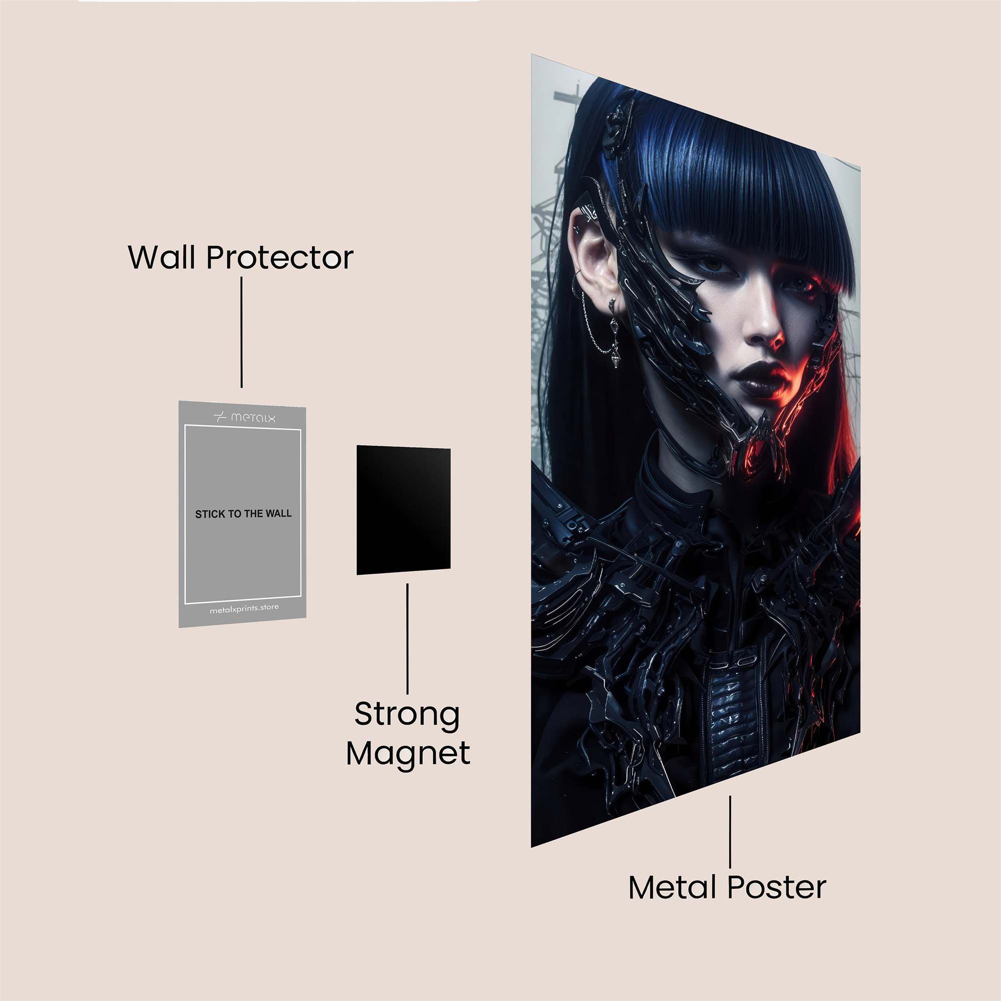 Spartan Resolute Safe Wall Magnetic / M