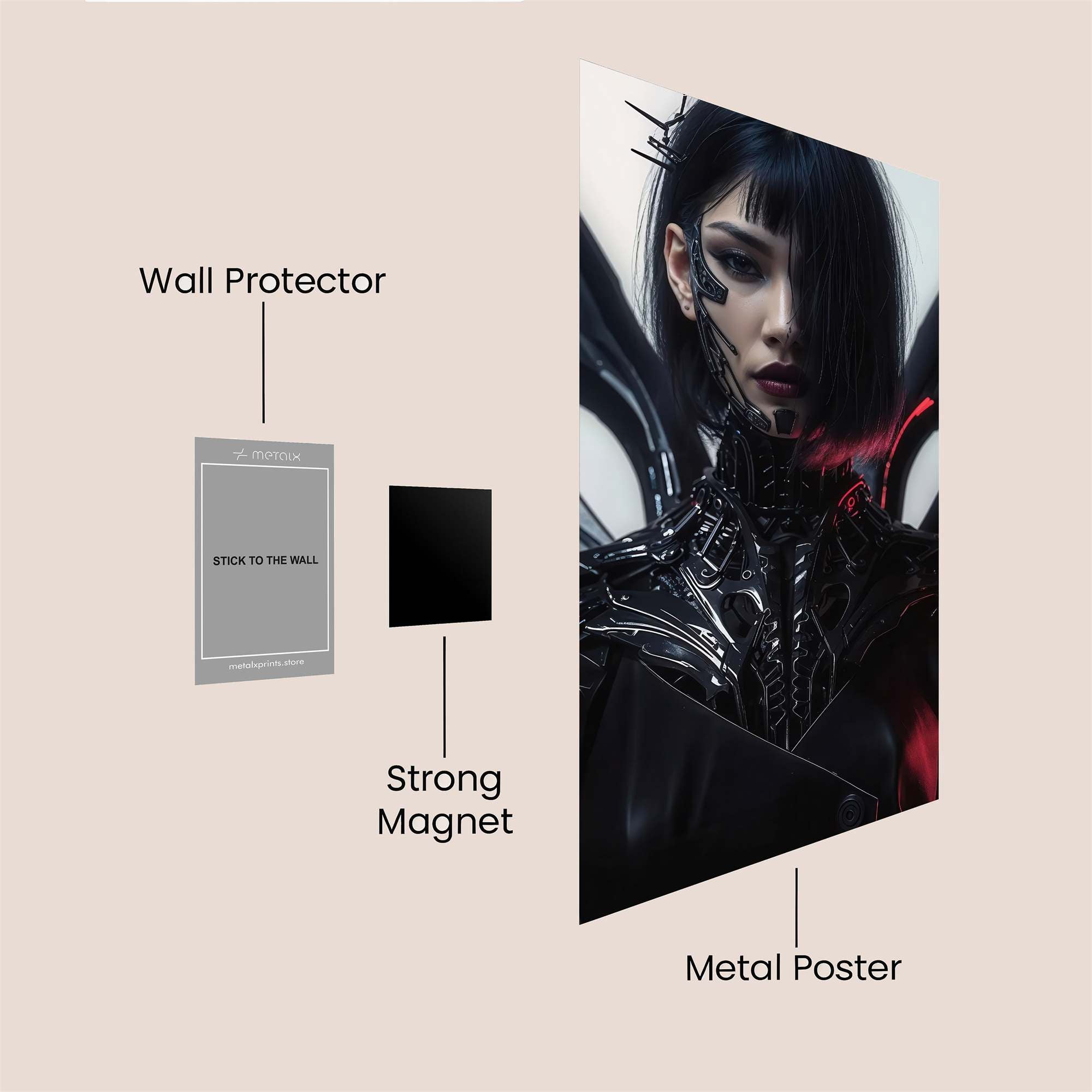 Spartan Valor Safe Wall Magnetic / M