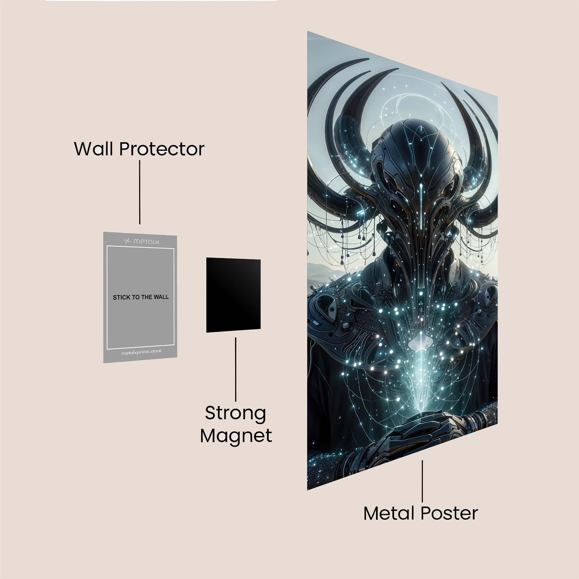 Ares Enraged Safe Wall Magnetic / M