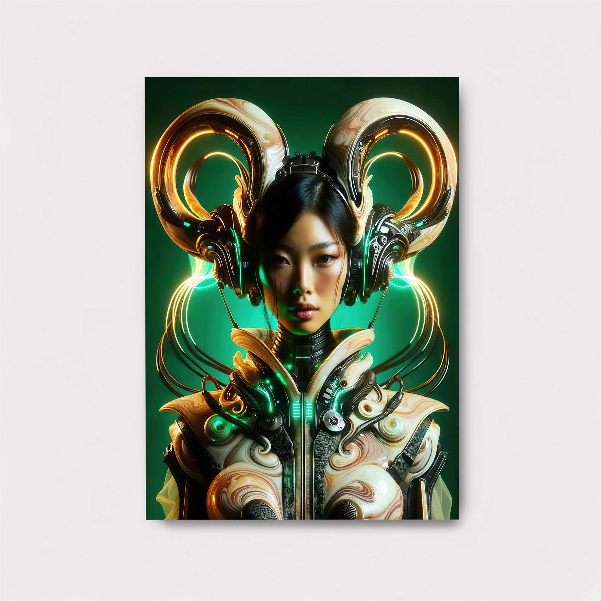 Steampunk Rose Safe Wall Magnetic / M