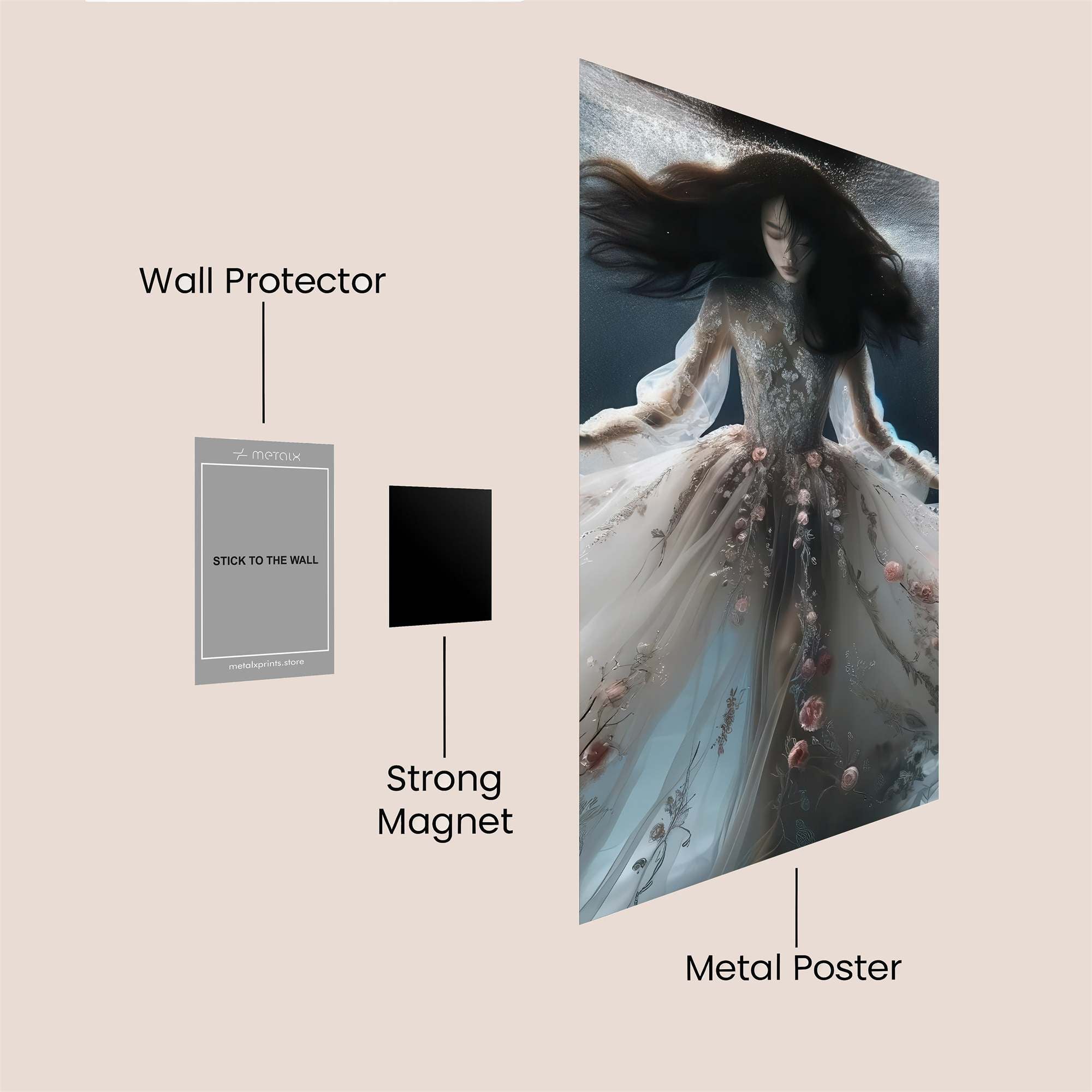 Giraffe Vogue Safe Wall Magnetic / M