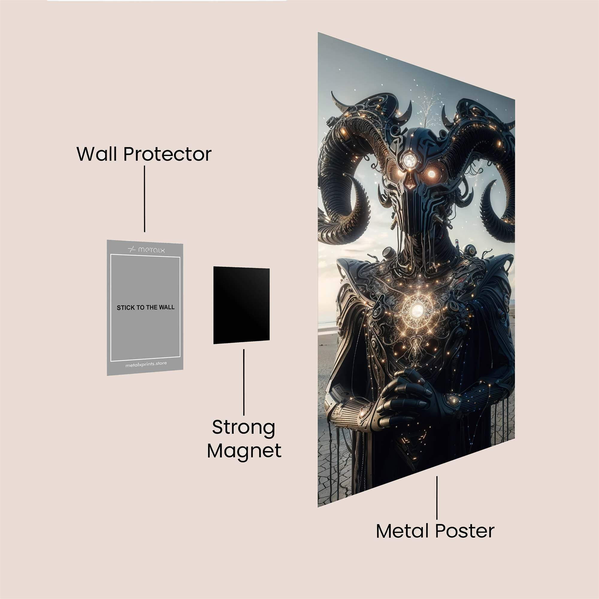 Lionheart Radiant Safe Wall Magnetic / M