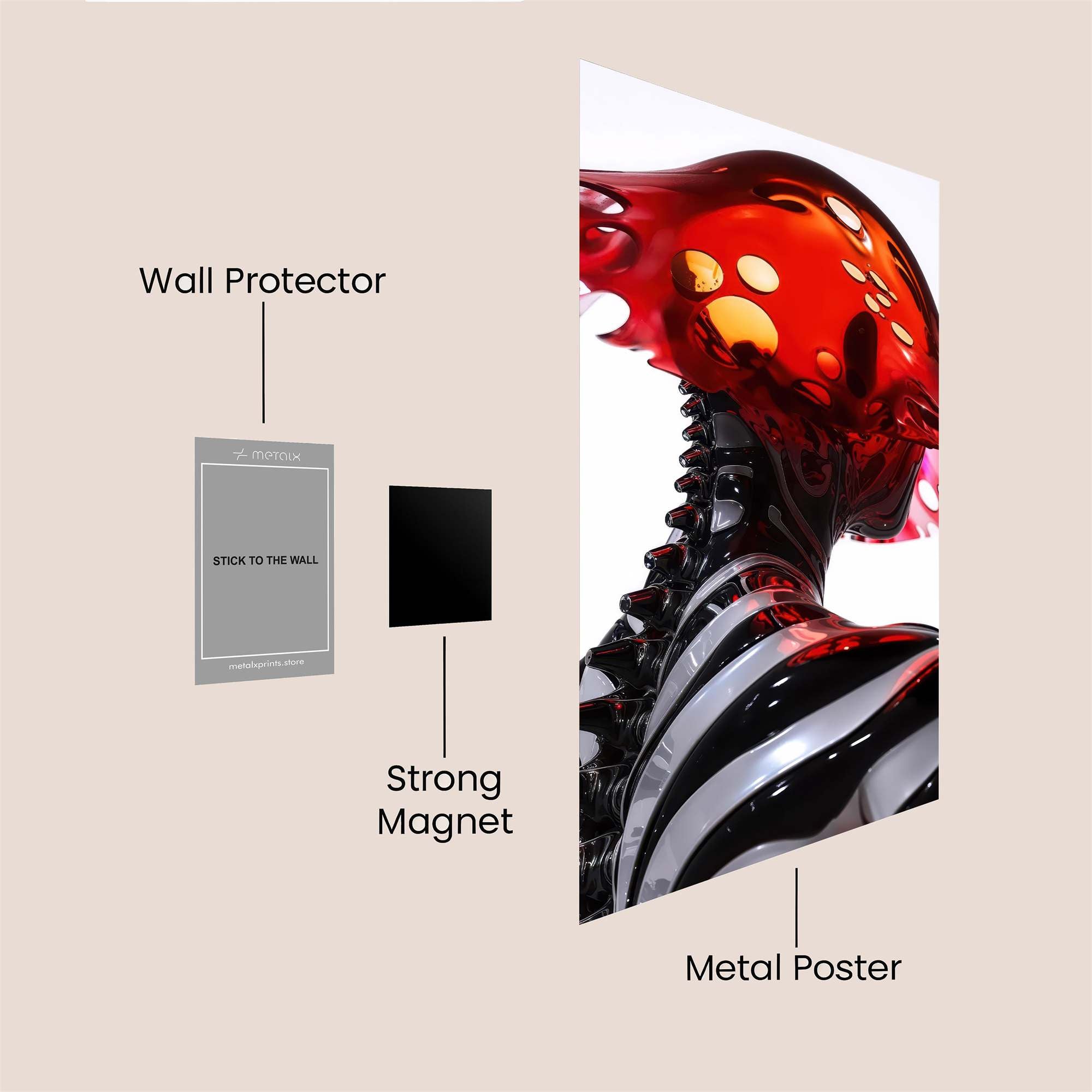 Spartan Valor Safe Wall Magnetic / M