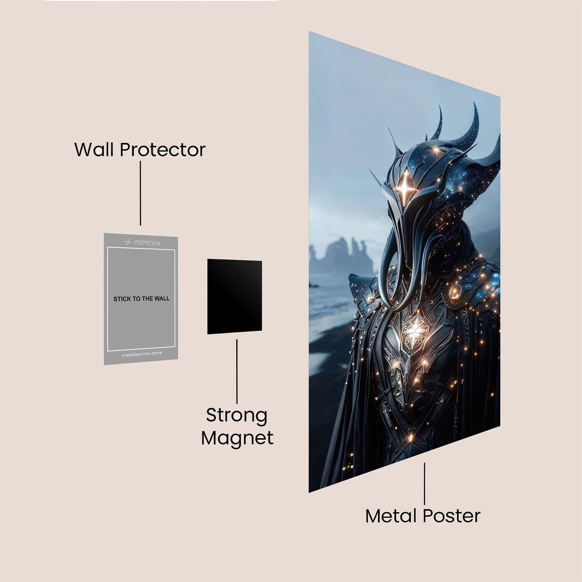 Gorilla Groovy Safe Wall Magnetic / M