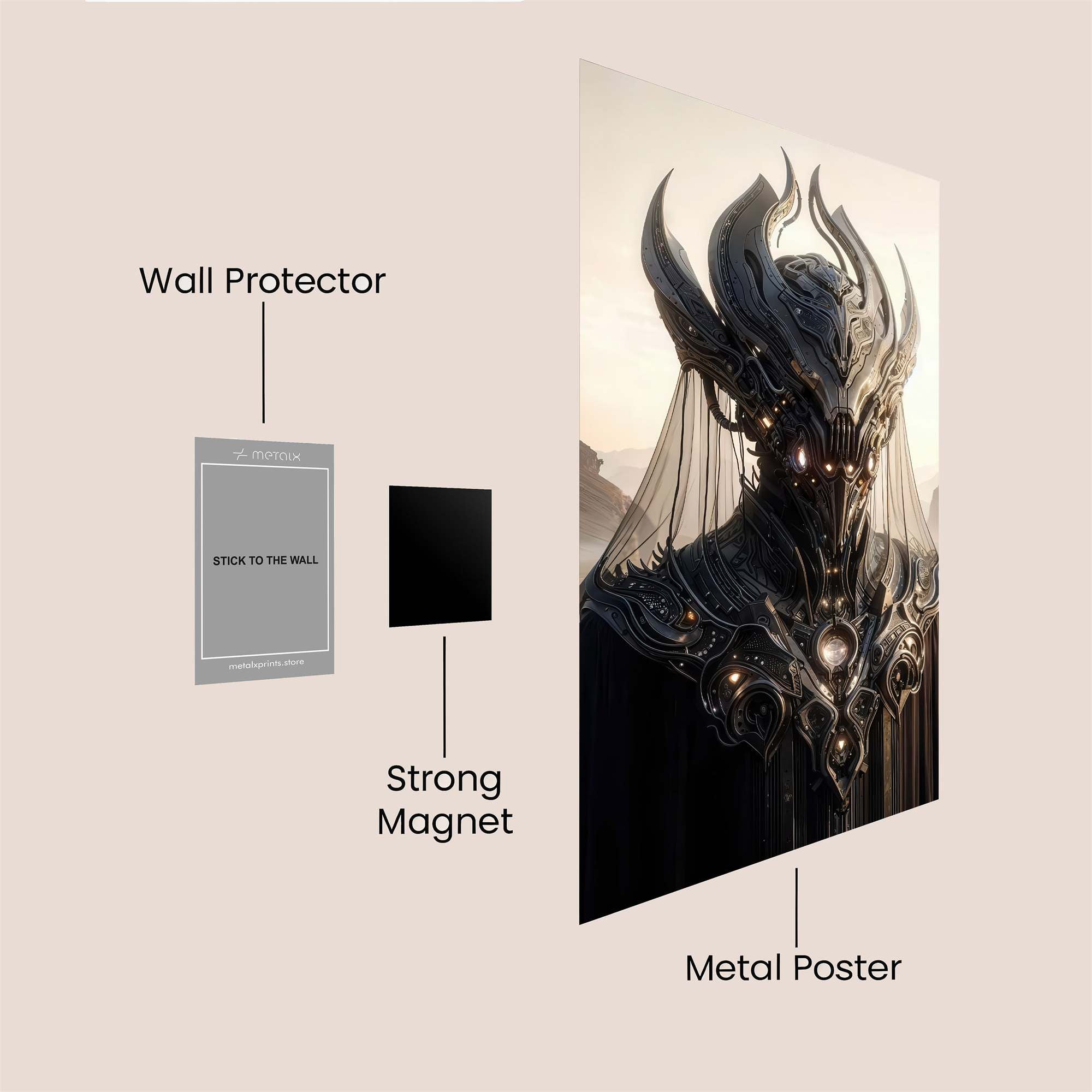 Nexus Enigma Safe Wall Magnetic / M