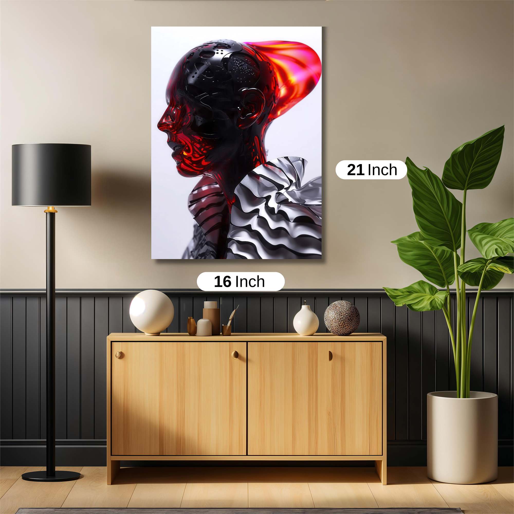 Jar Symphony Safe Wall Magnetic / M