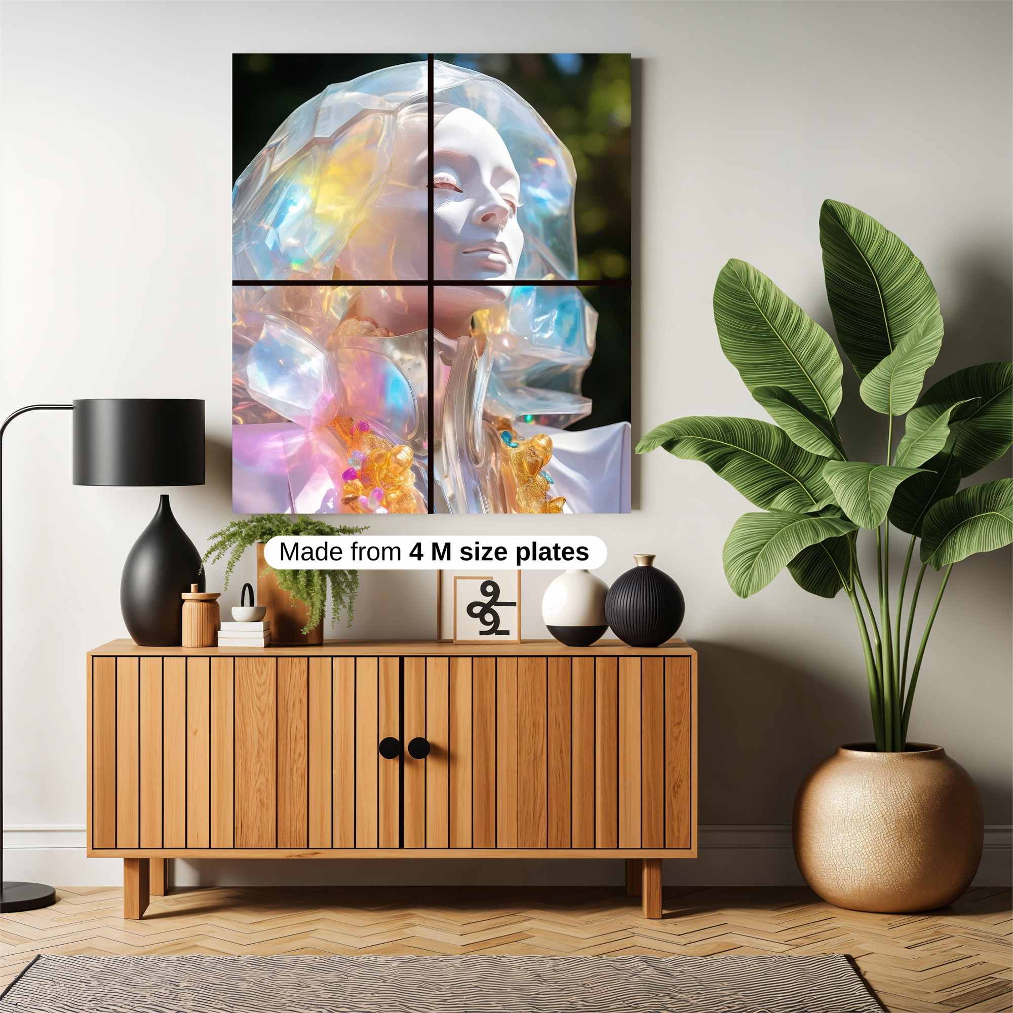 Gothic Bloom Safe Wall Magnetic / M