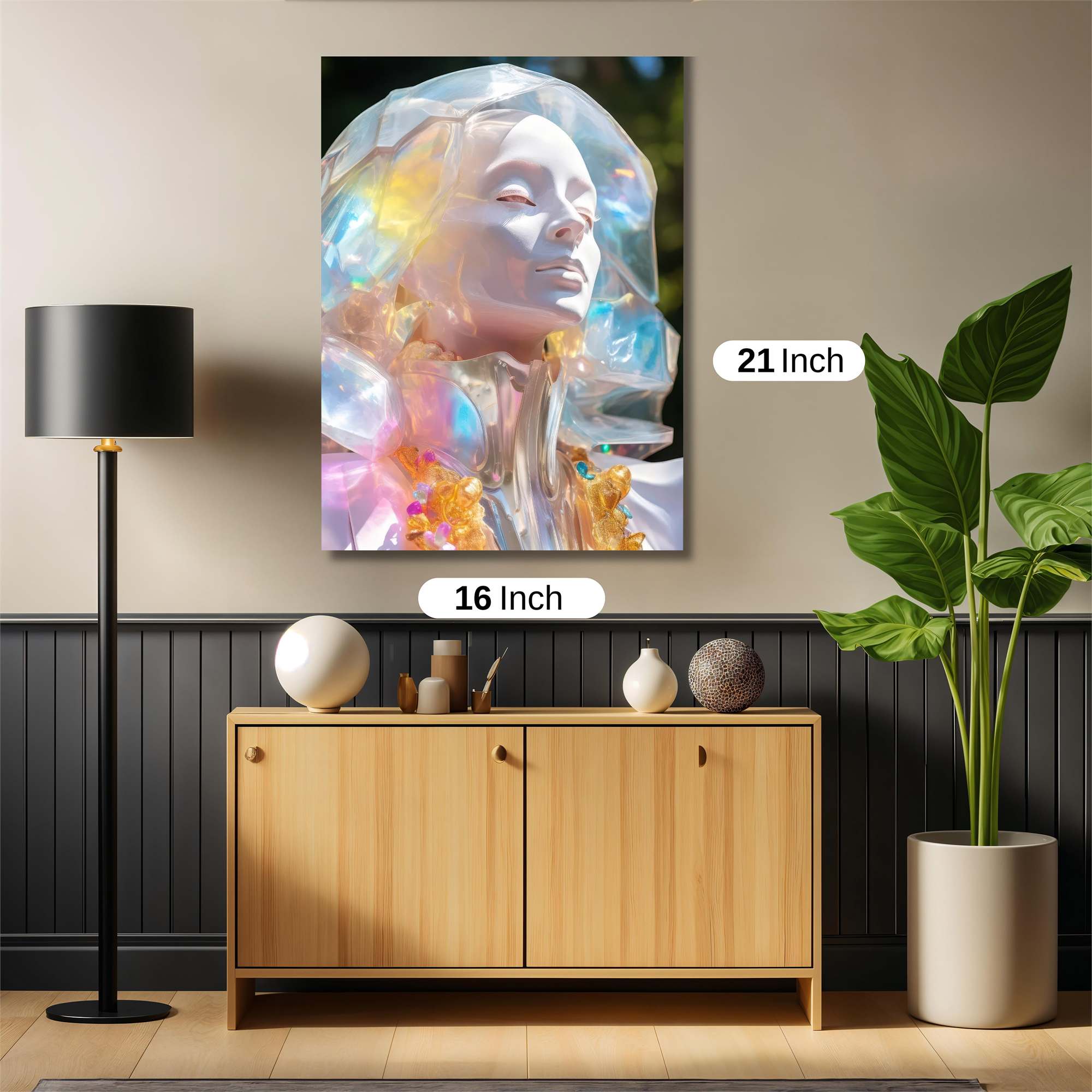 Gothic Bloom Safe Wall Magnetic / M