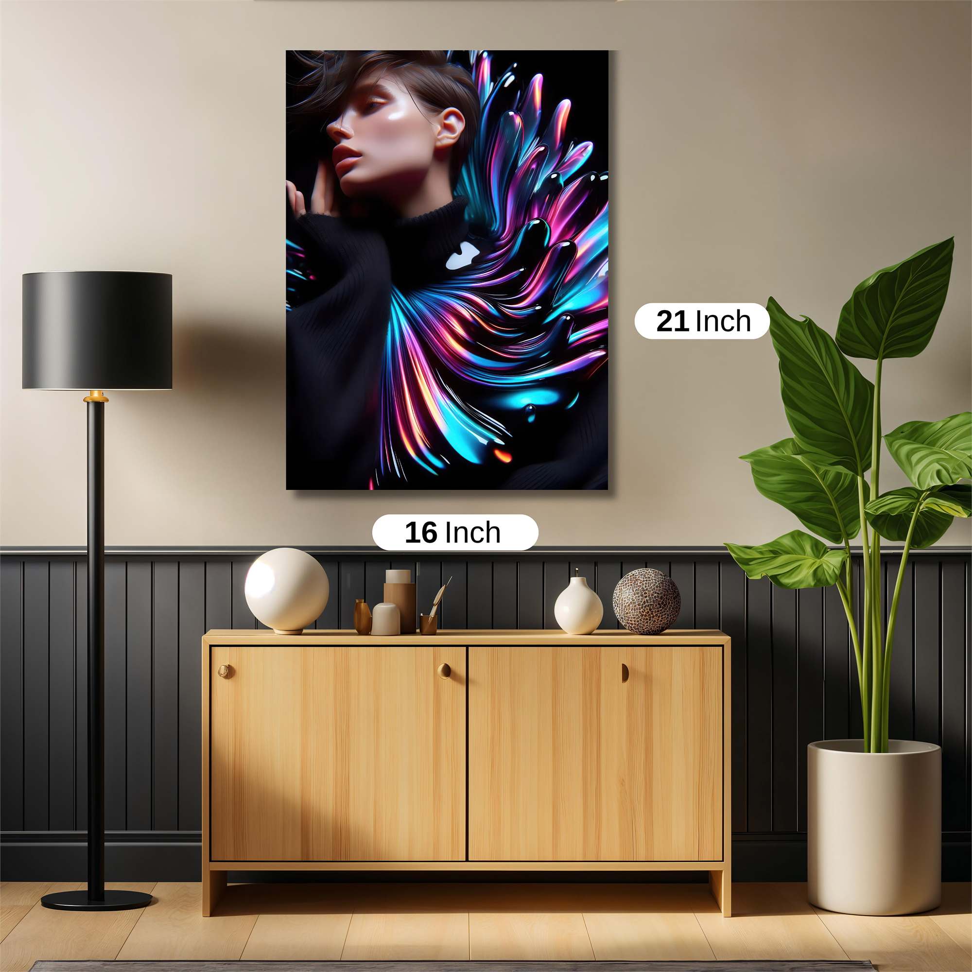 Rose Reverie Safe Wall Magnetic / M