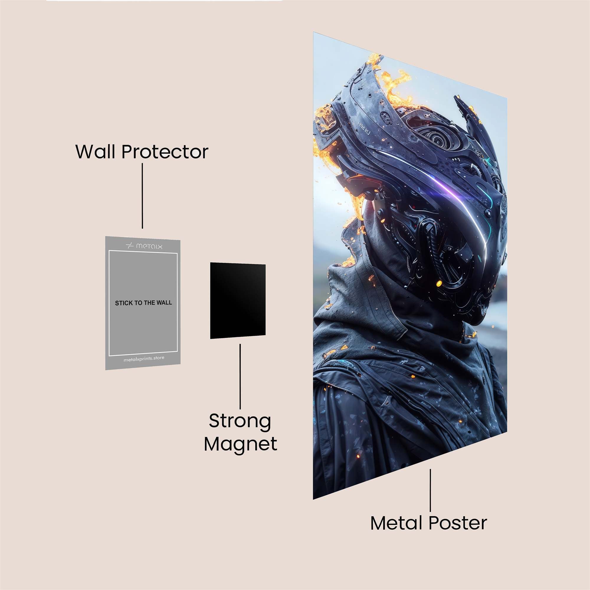 Yoda Urban Safe Wall Magnetic / M