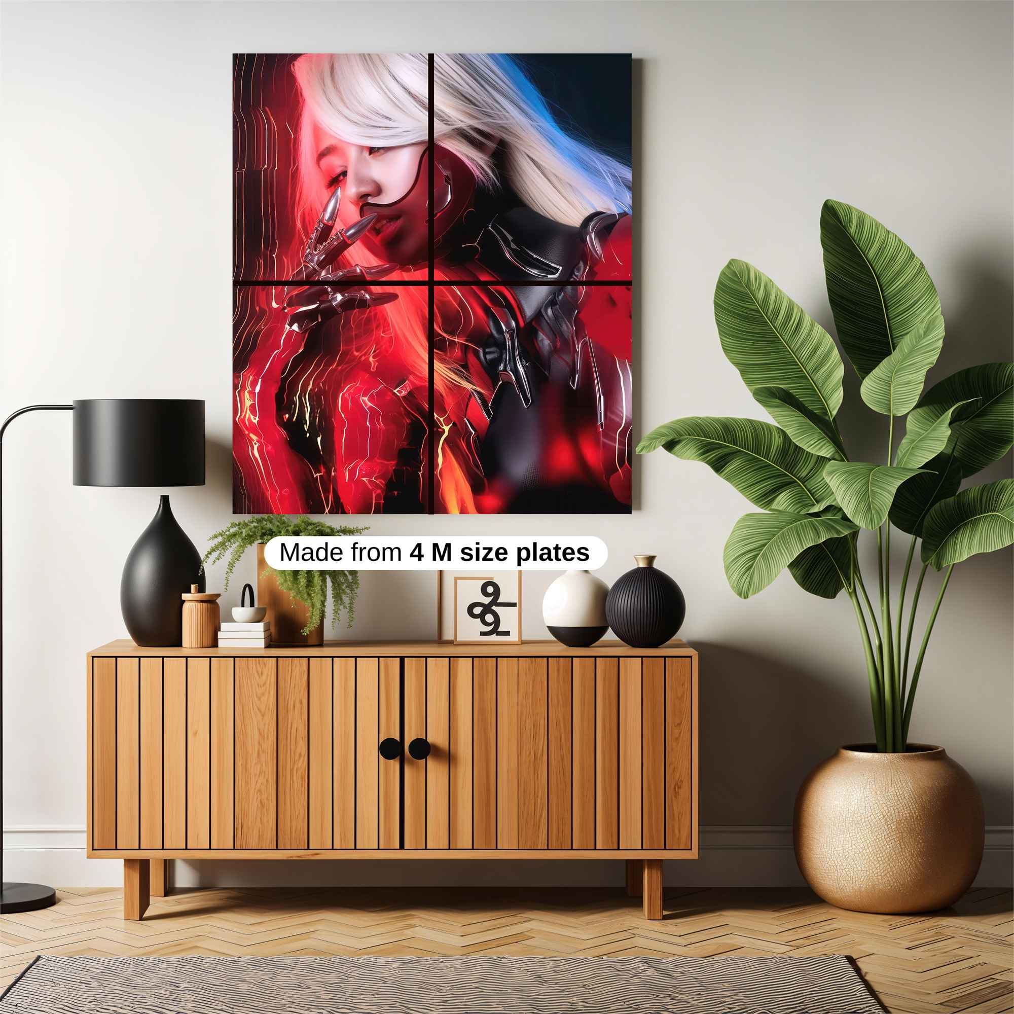 Baby Yoda: Rainy Safe Wall Magnetic / M