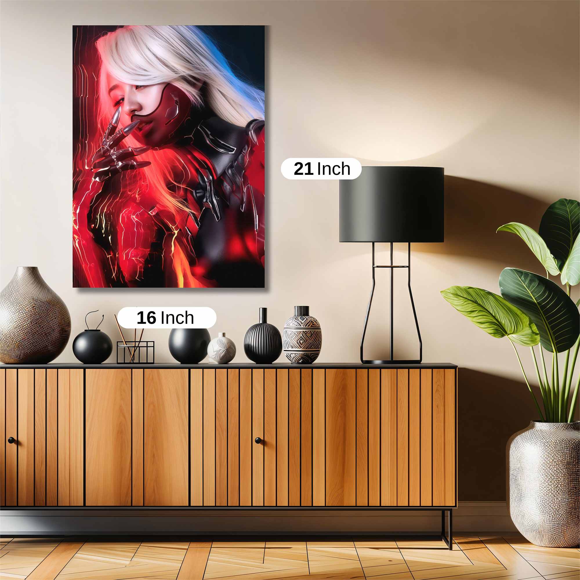 Baby Yoda: Rainy Safe Wall Magnetic / M