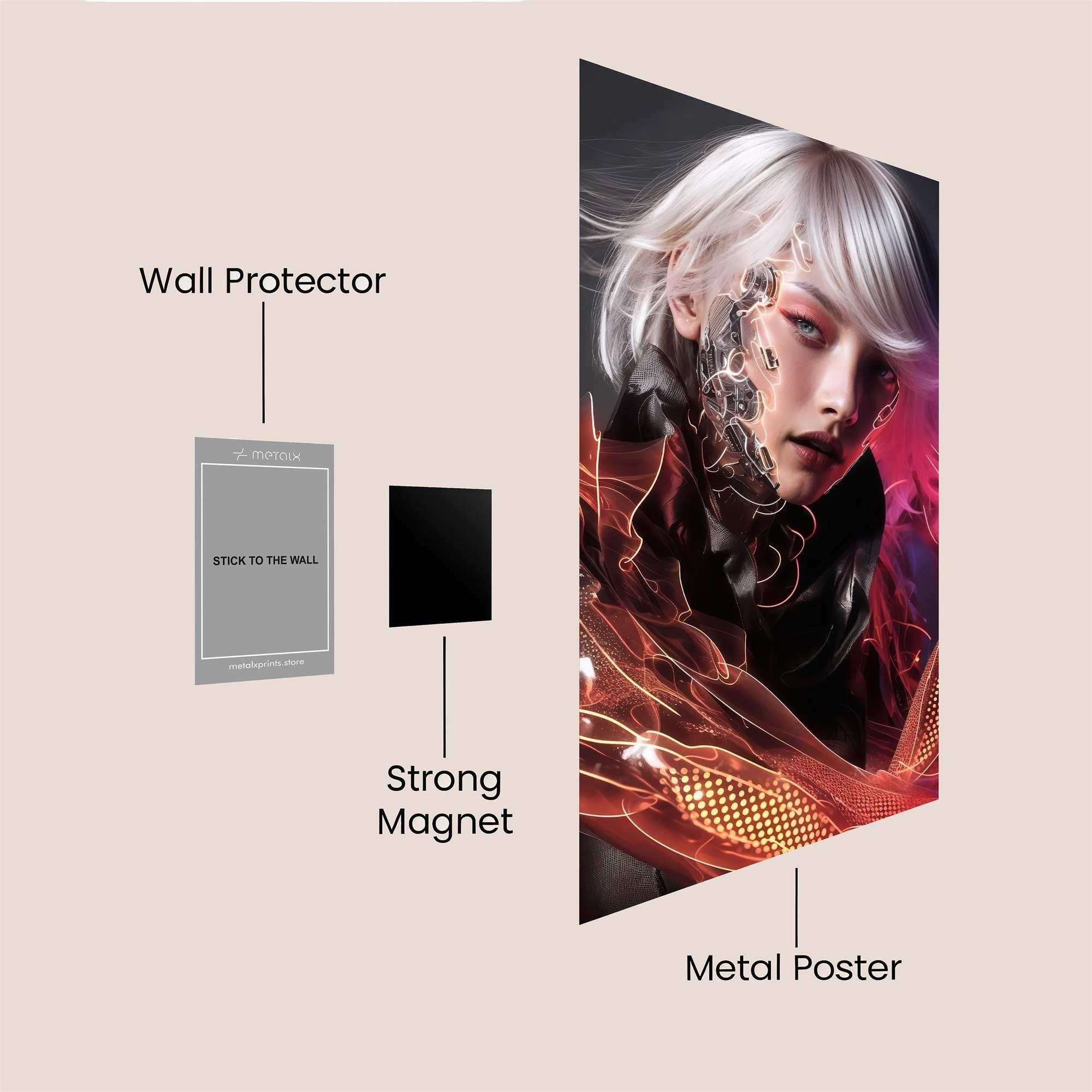 Phoenix Enigma Safe Wall Magnetic / M