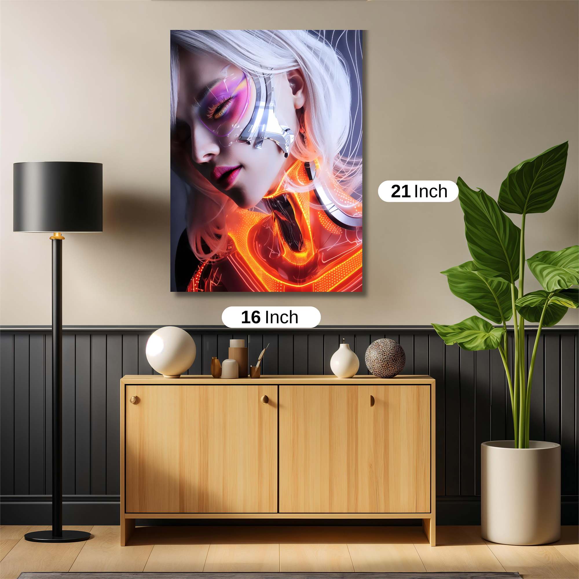 Monkey Vibe Safe Wall Magnetic / M