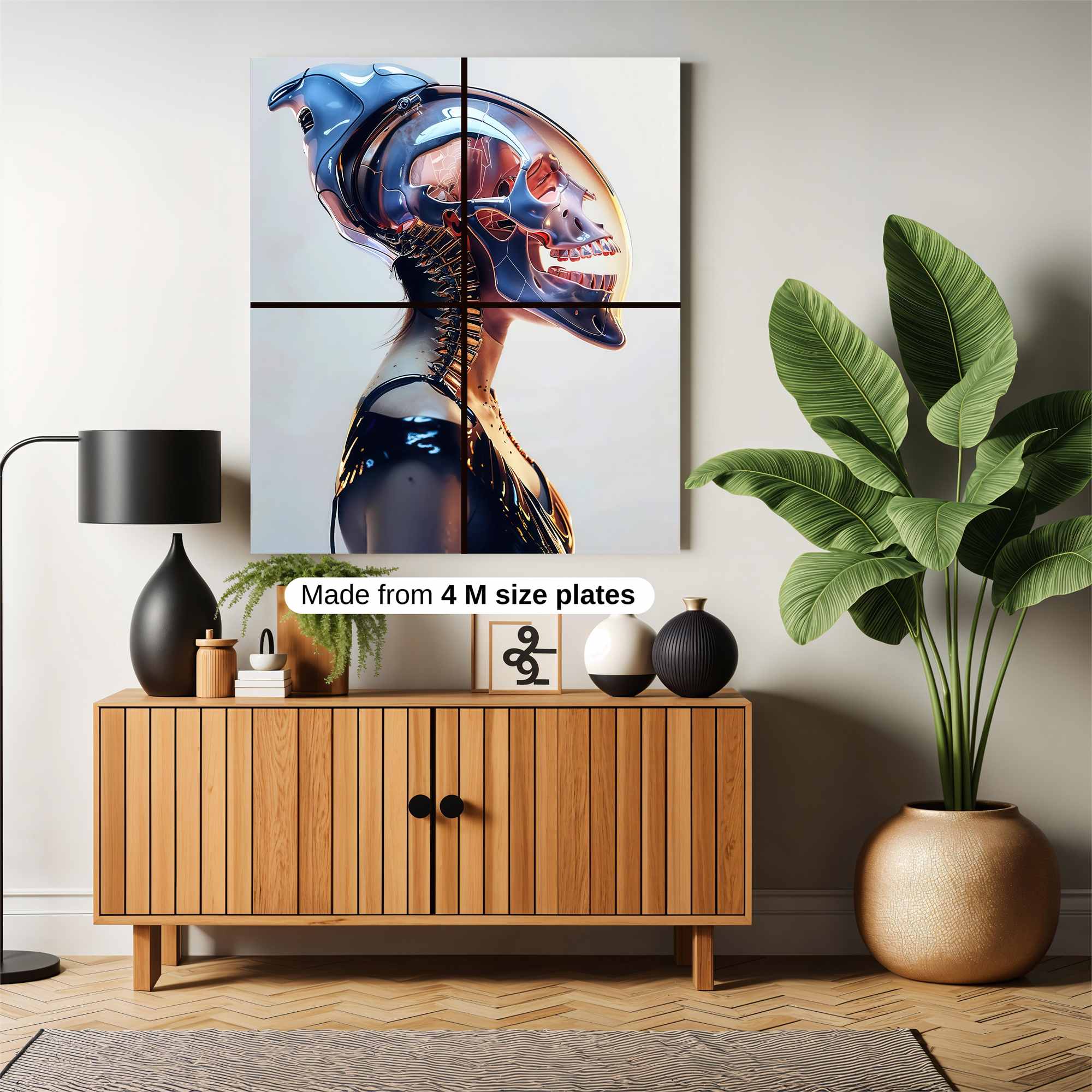 MonkeyVibes Safe Wall Magnetic / M