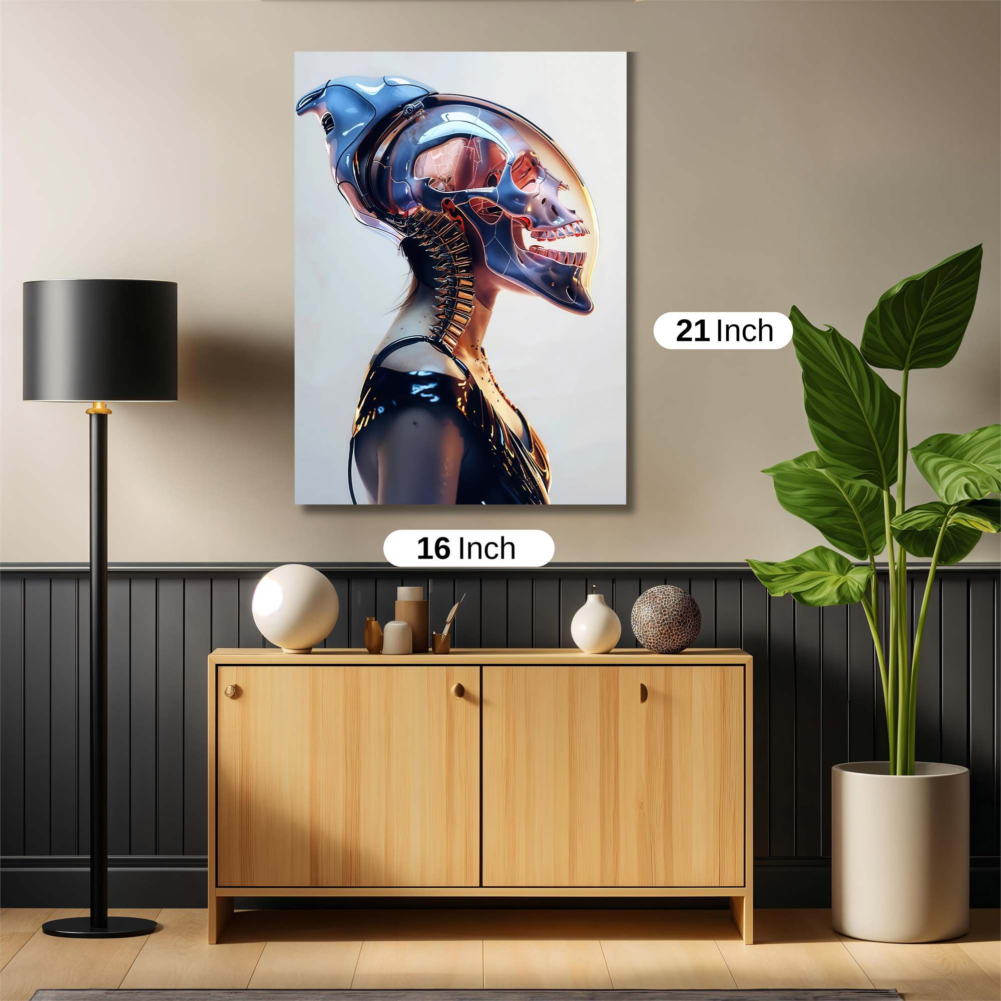 MonkeyVibes Safe Wall Magnetic / M