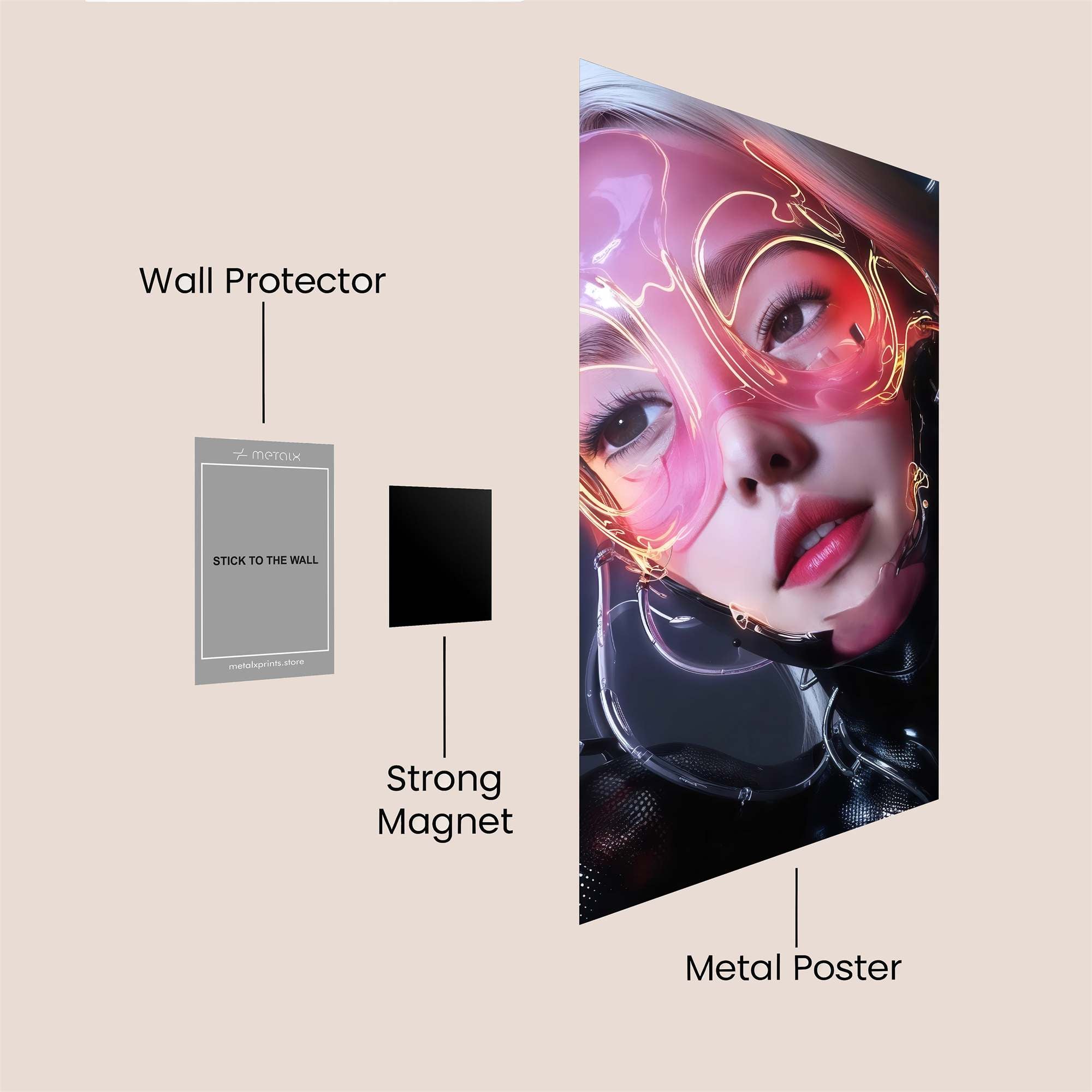 Donald Regal Safe Wall Magnetic / M