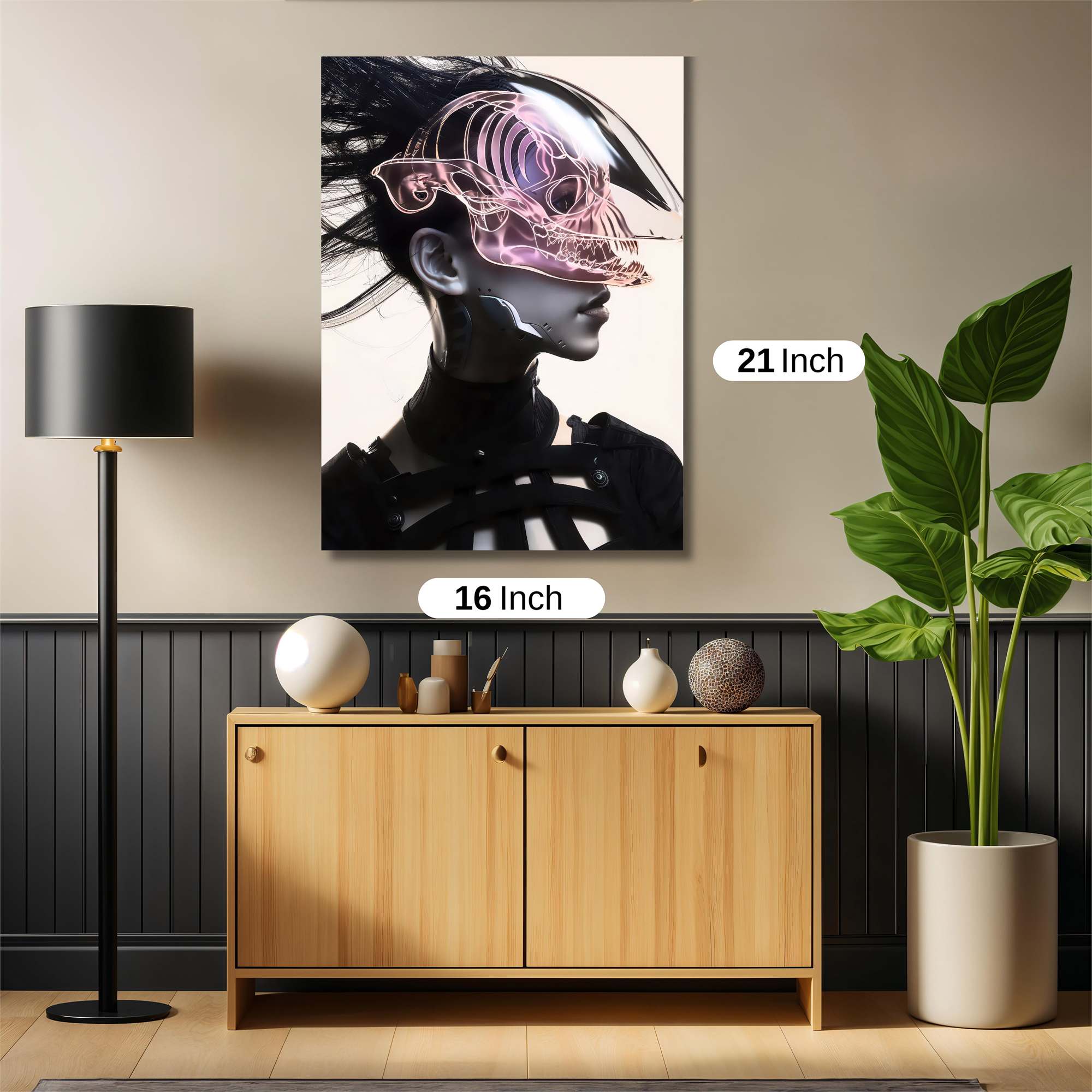 Pharaoh Playful Safe Wall Magnetic / M