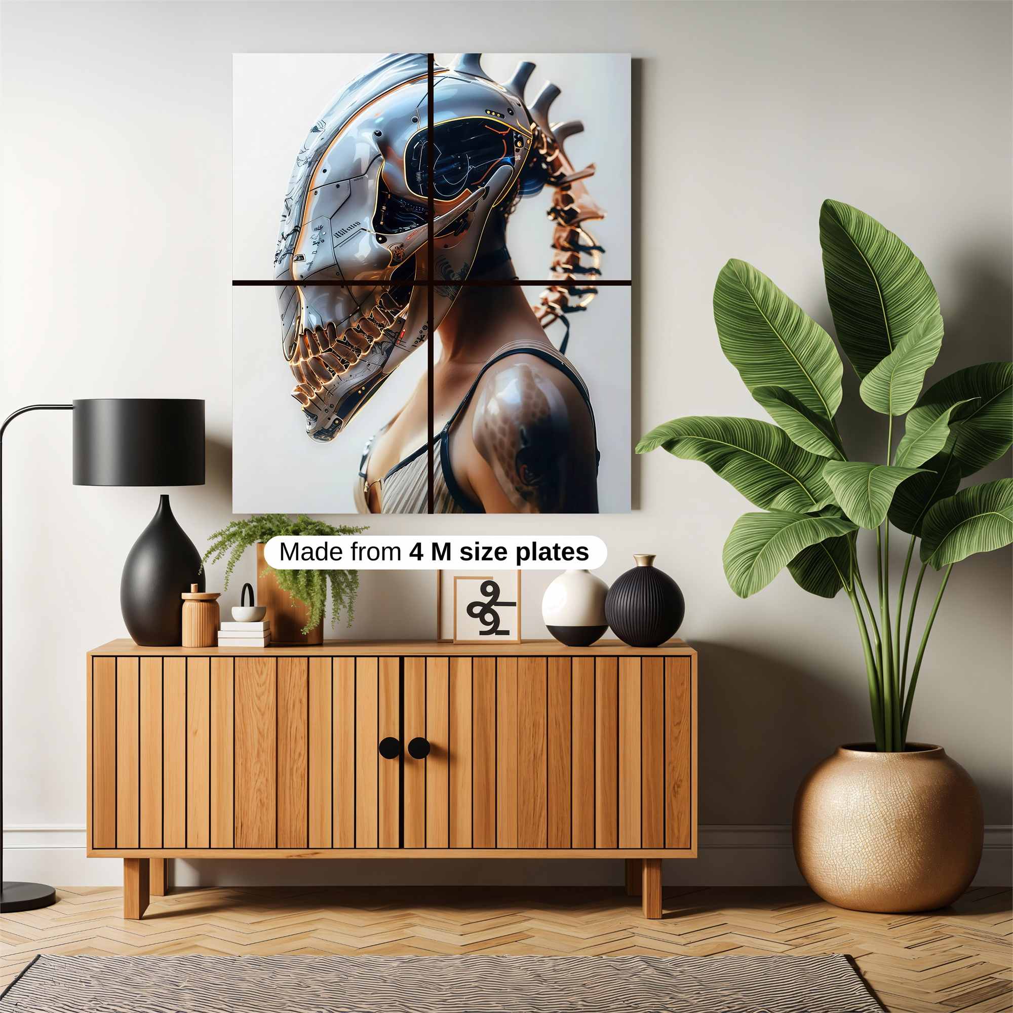 Donald Futuristic Safe Wall Magnetic / M