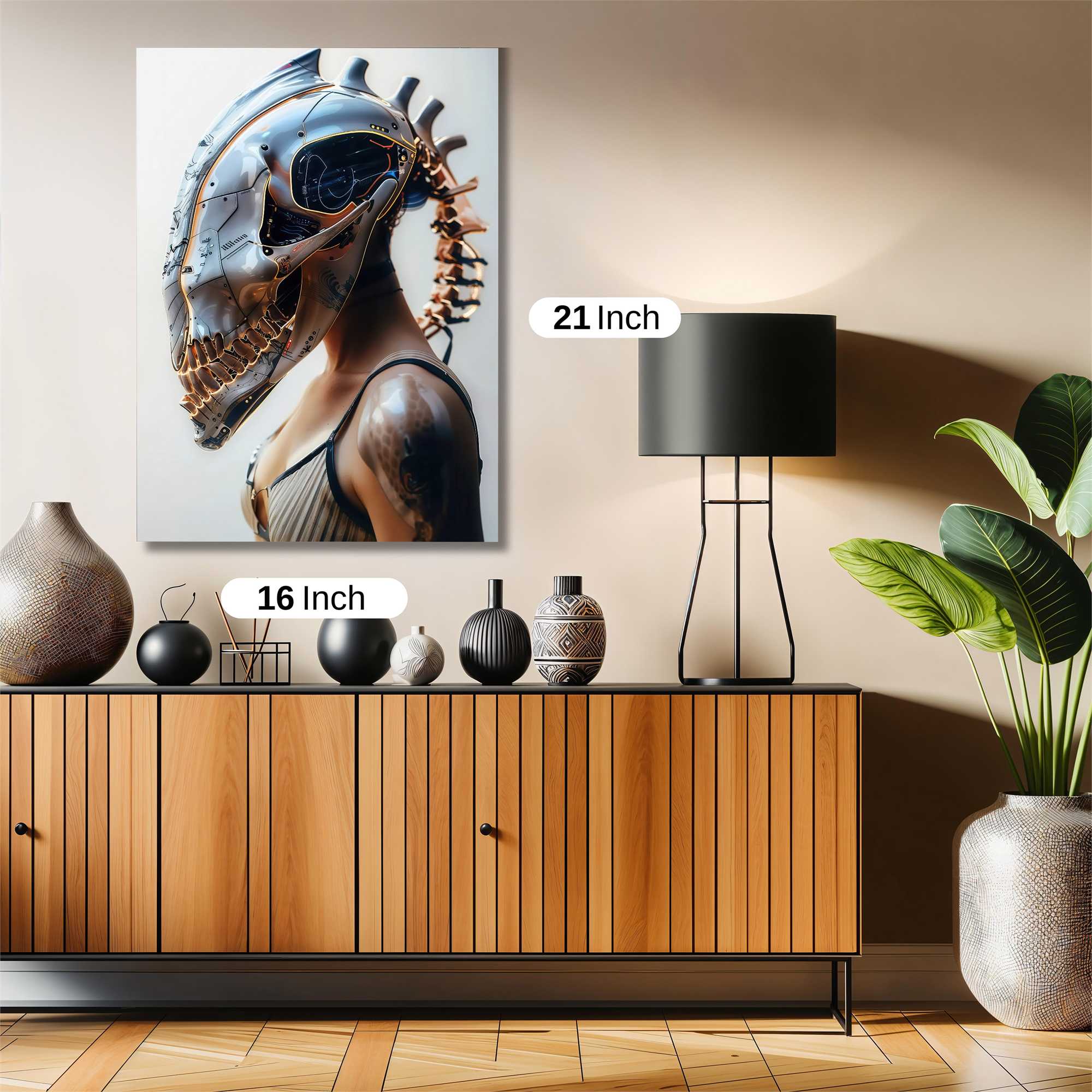 Donald Futuristic Safe Wall Magnetic / M