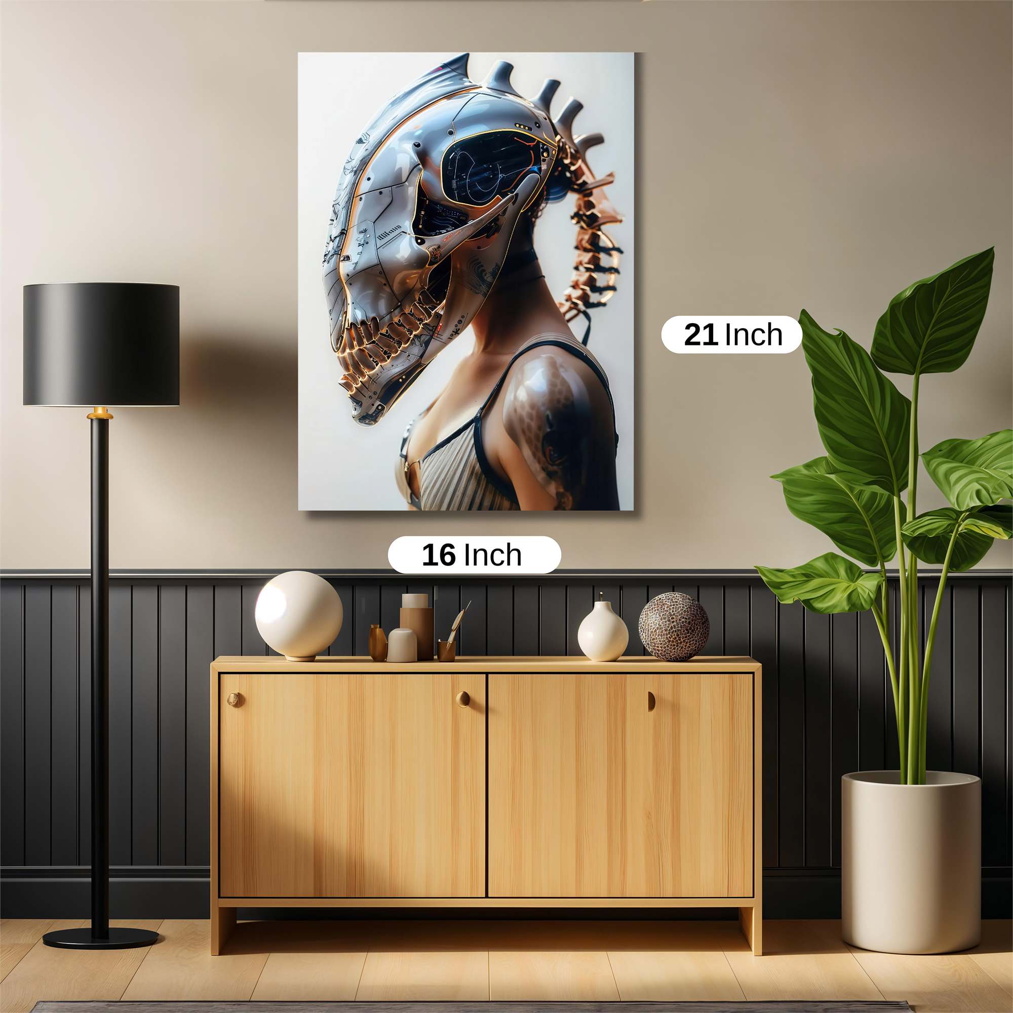 Donald Futuristic Safe Wall Magnetic / M