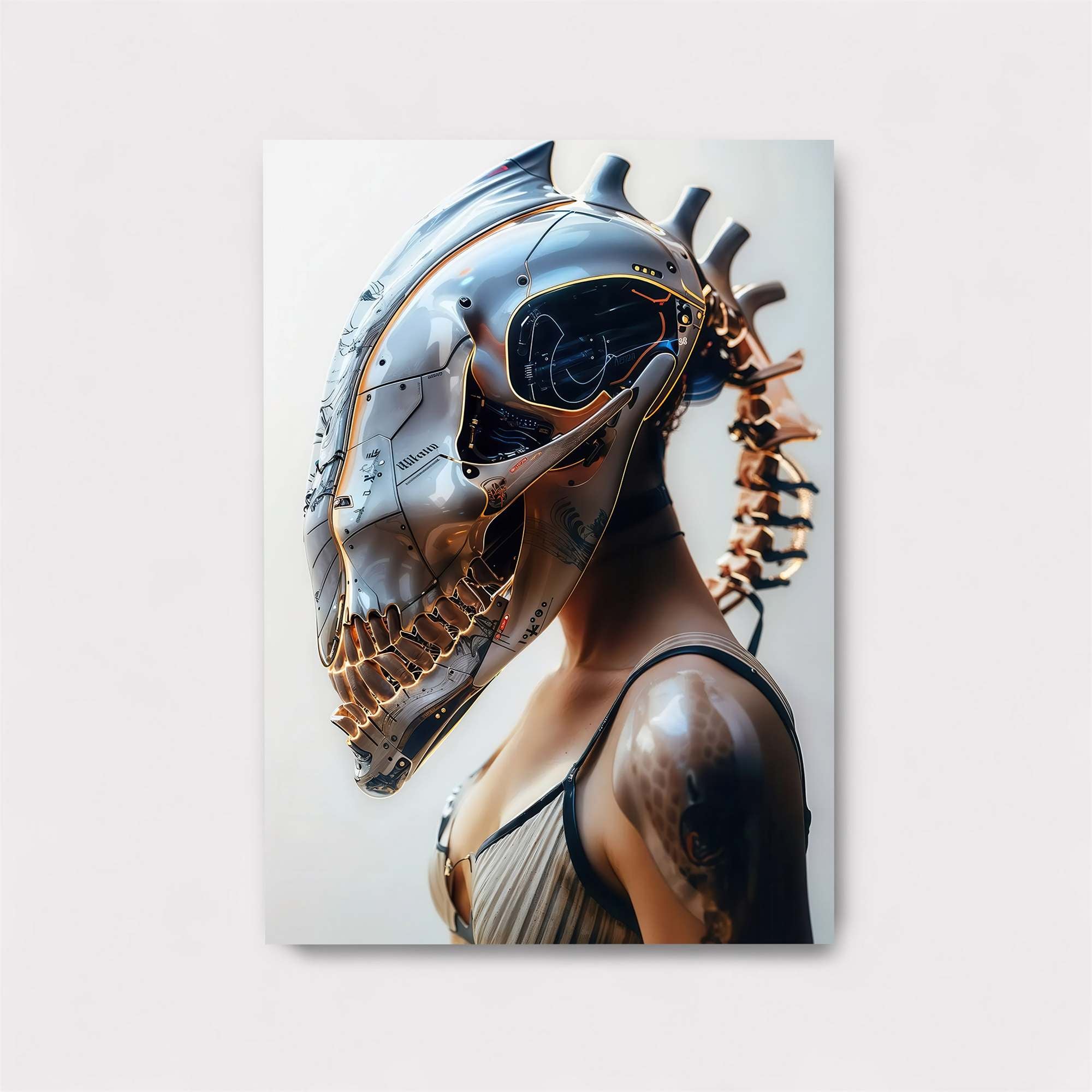 Donald Futuristic Safe Wall Magnetic / M