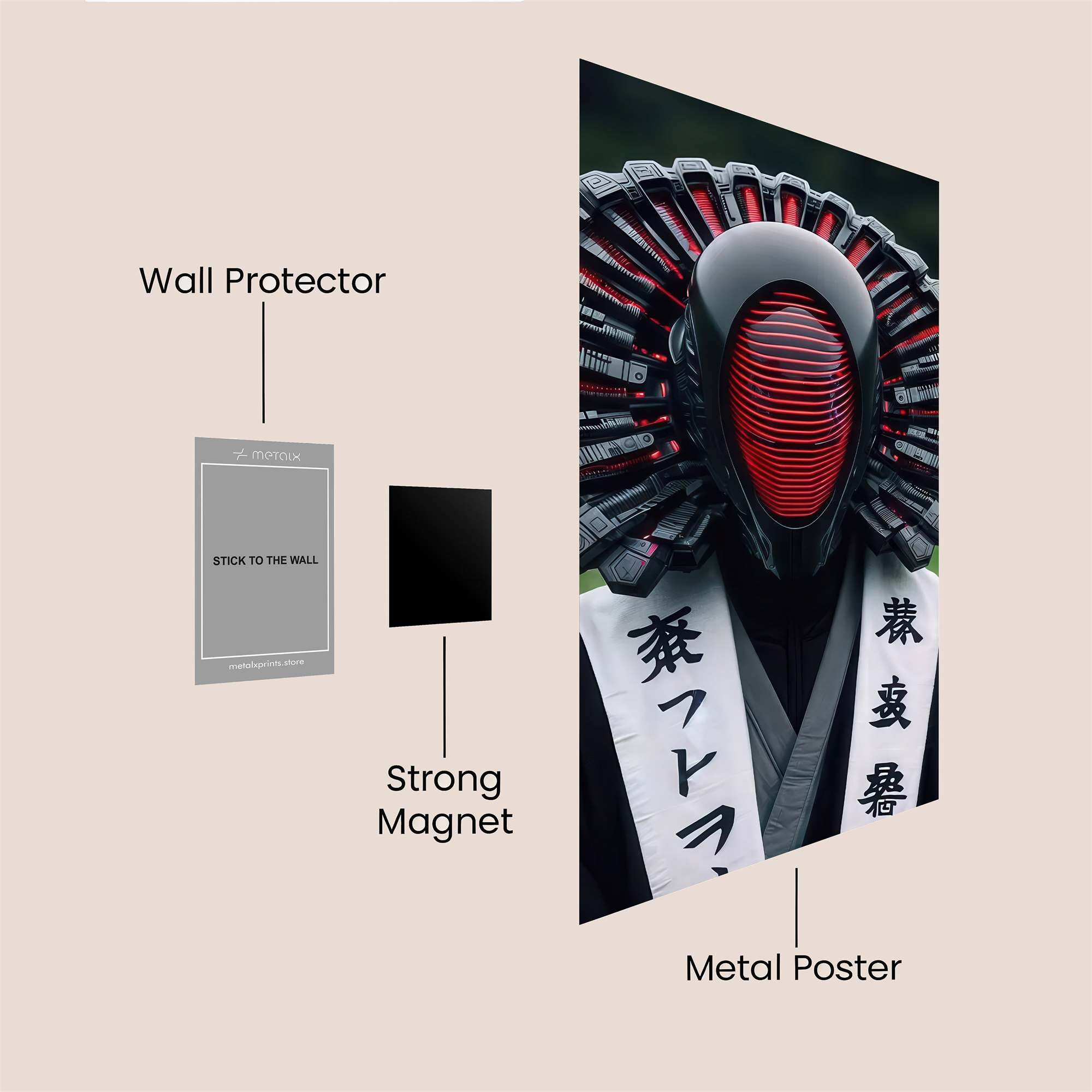 Dragon Majestic Safe Wall Magnetic / M