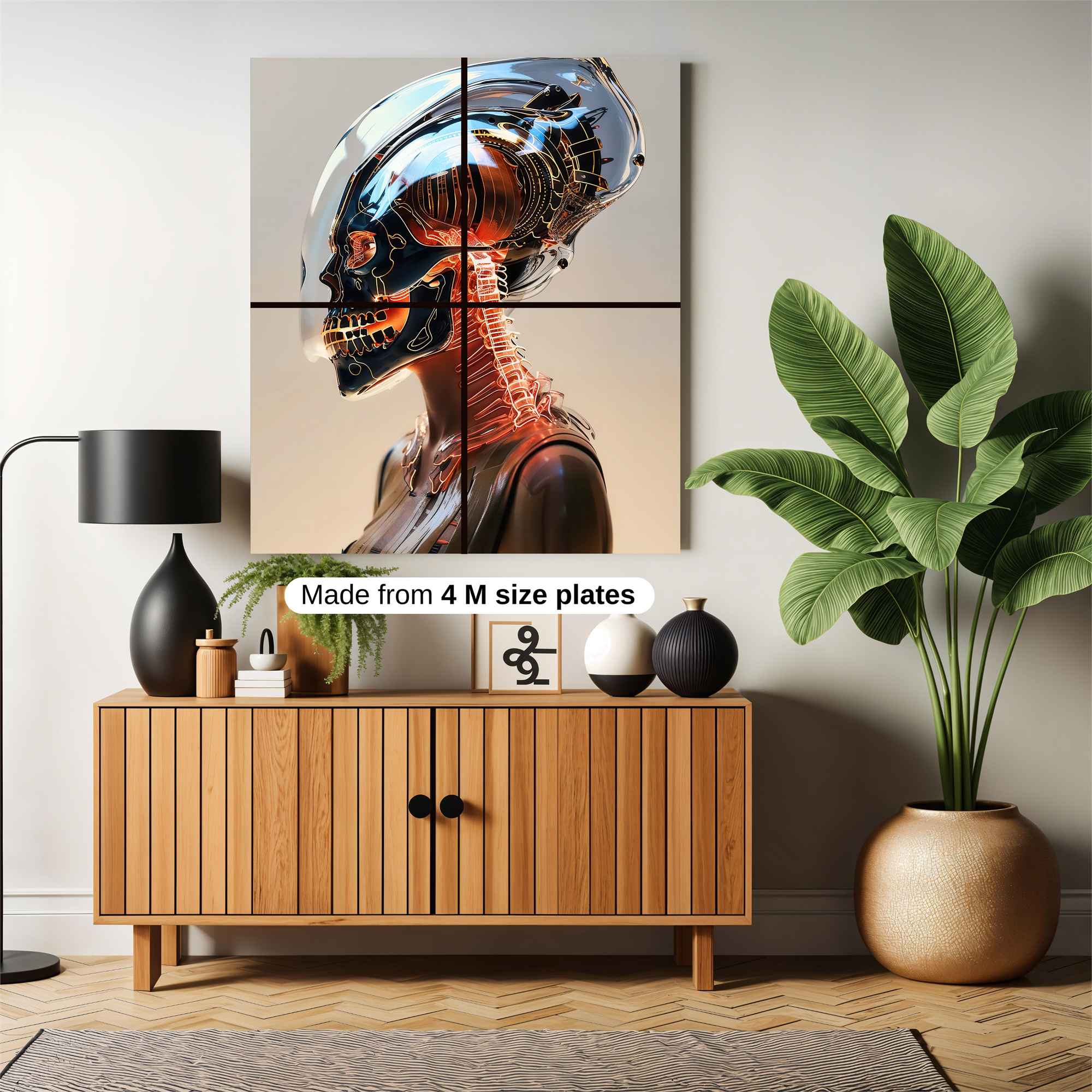 Groot Festive Safe Wall Magnetic / M