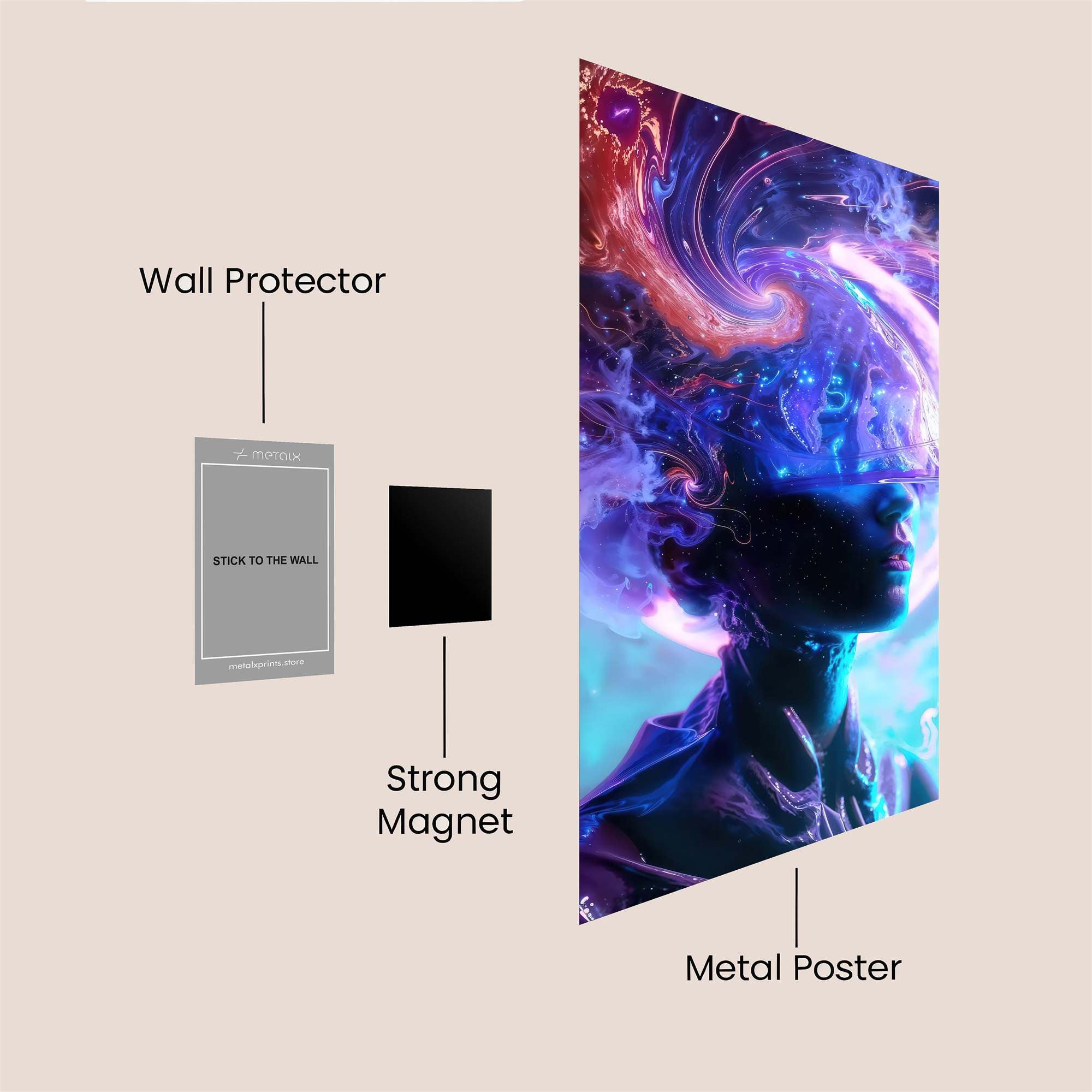 Love Elixir Safe Wall Magnetic / M