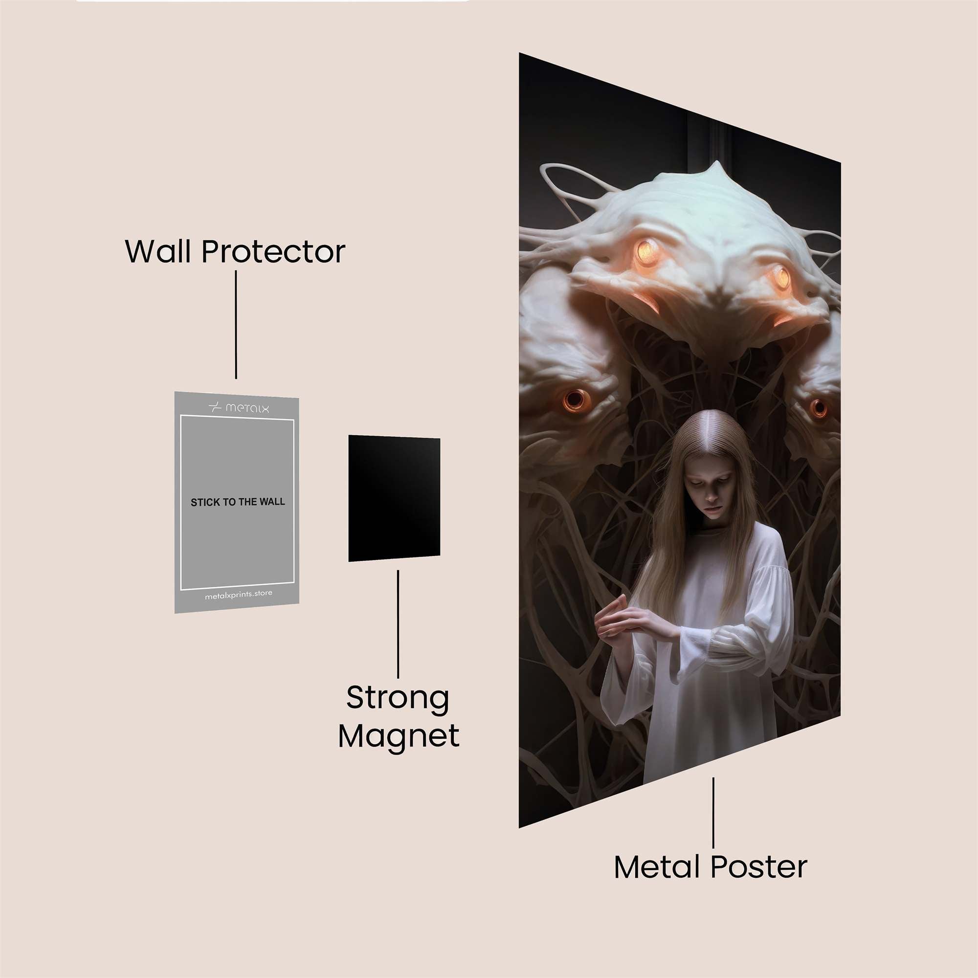 Daft Enigma Safe Wall Magnetic / M