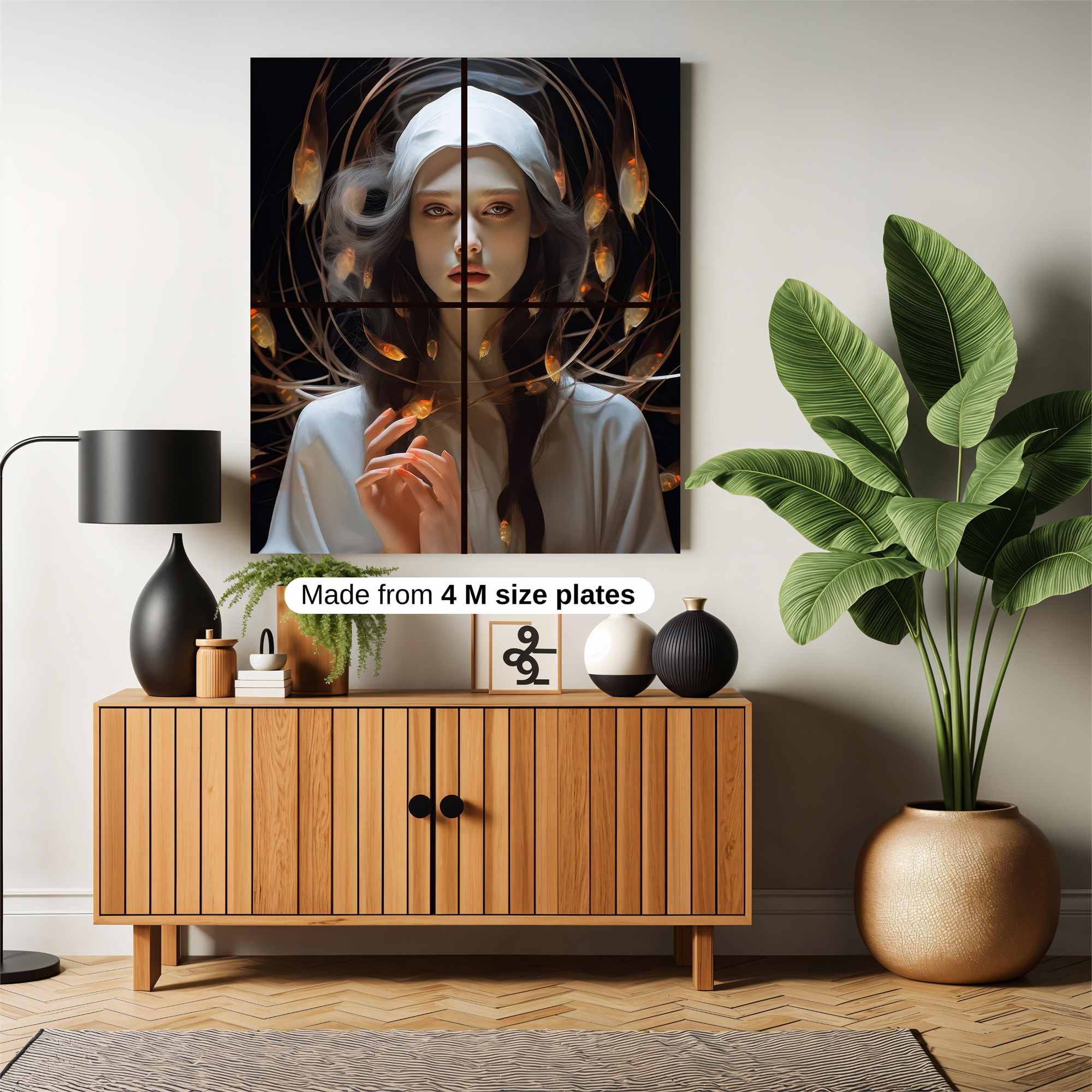 Cyber Menace Safe Wall Magnetic / M