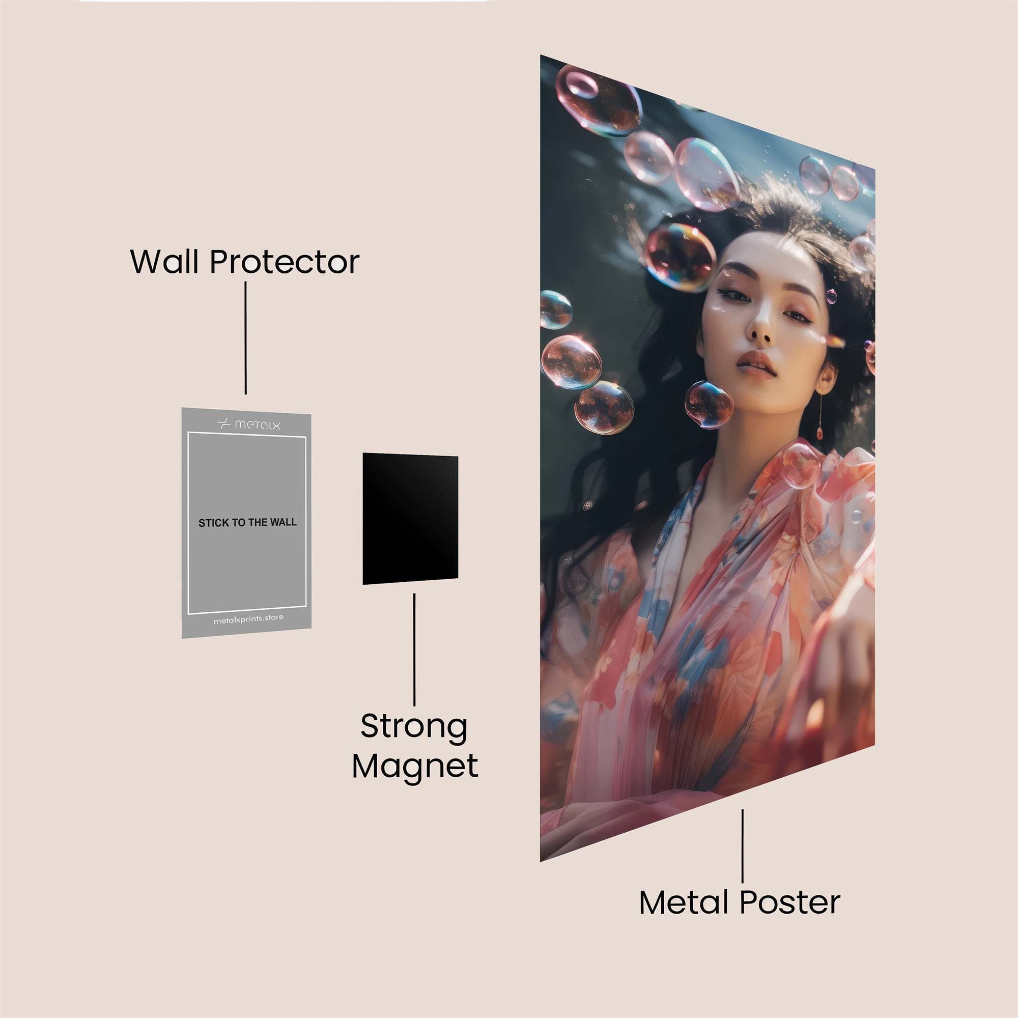 Cosmic Harmony Safe Wall Magnetic / M