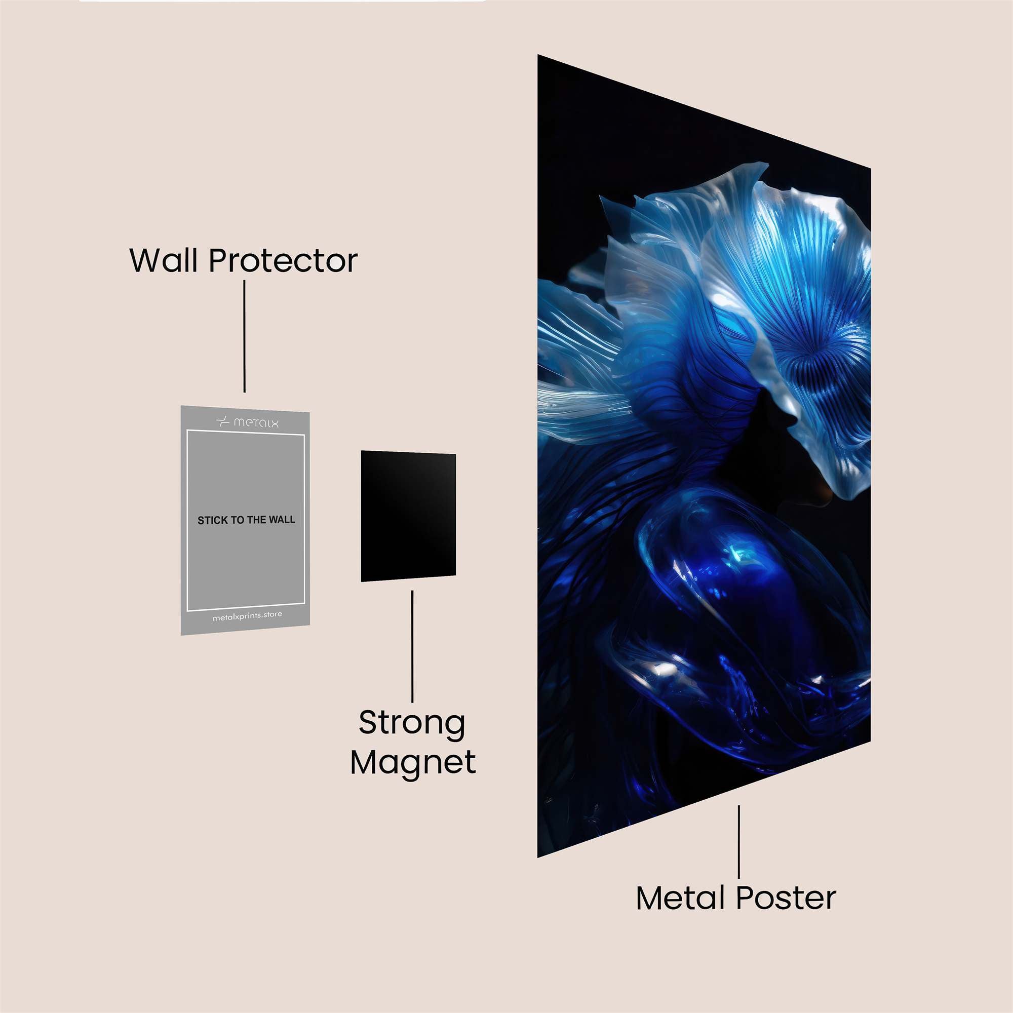 YinYang Fusion Safe Wall Magnetic / M