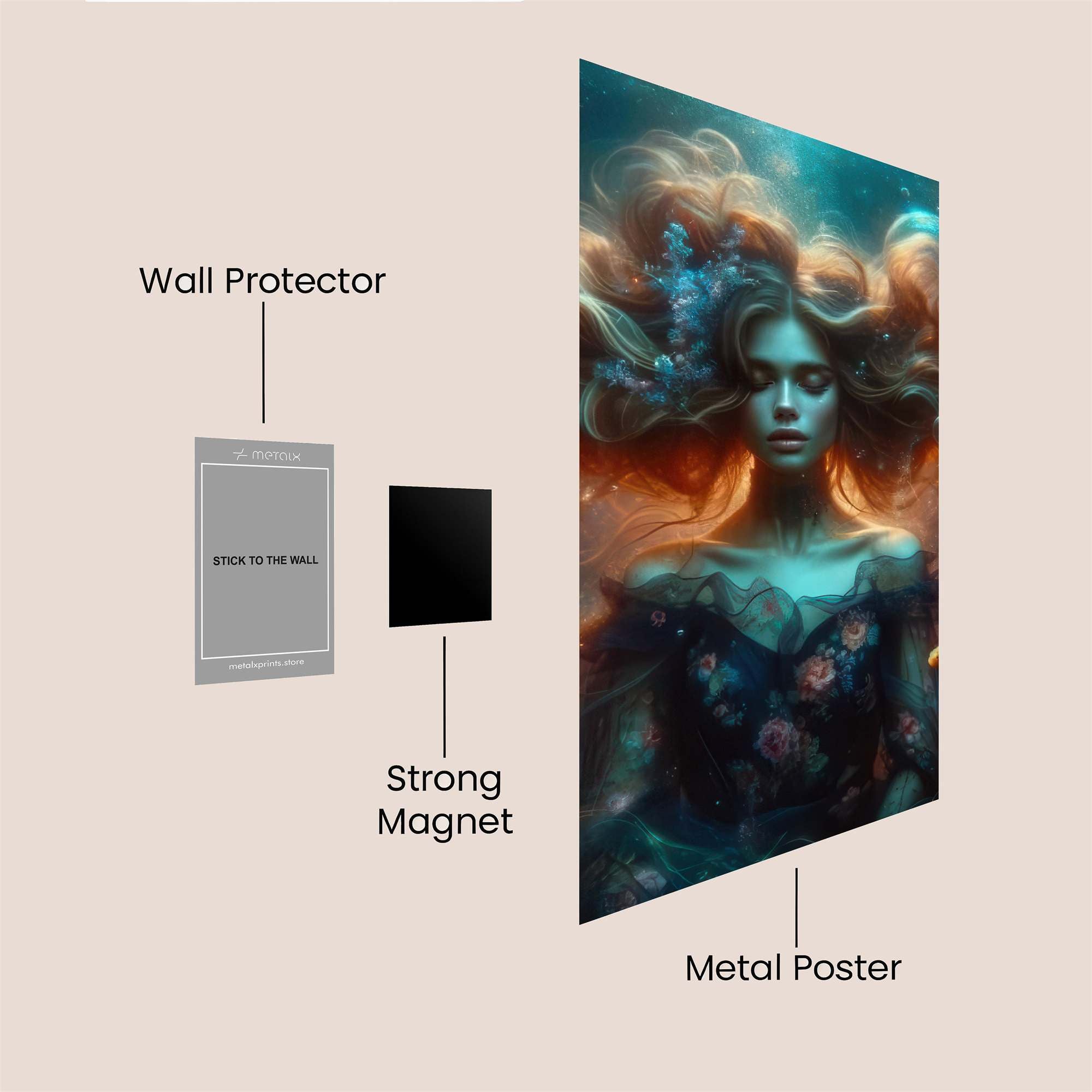Heartforge Enigma Safe Wall Magnetic / M