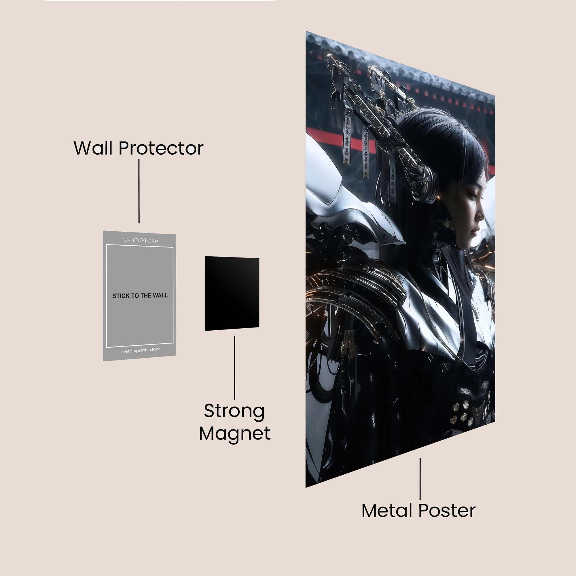 YinYang Harmony Safe Wall Magnetic / M