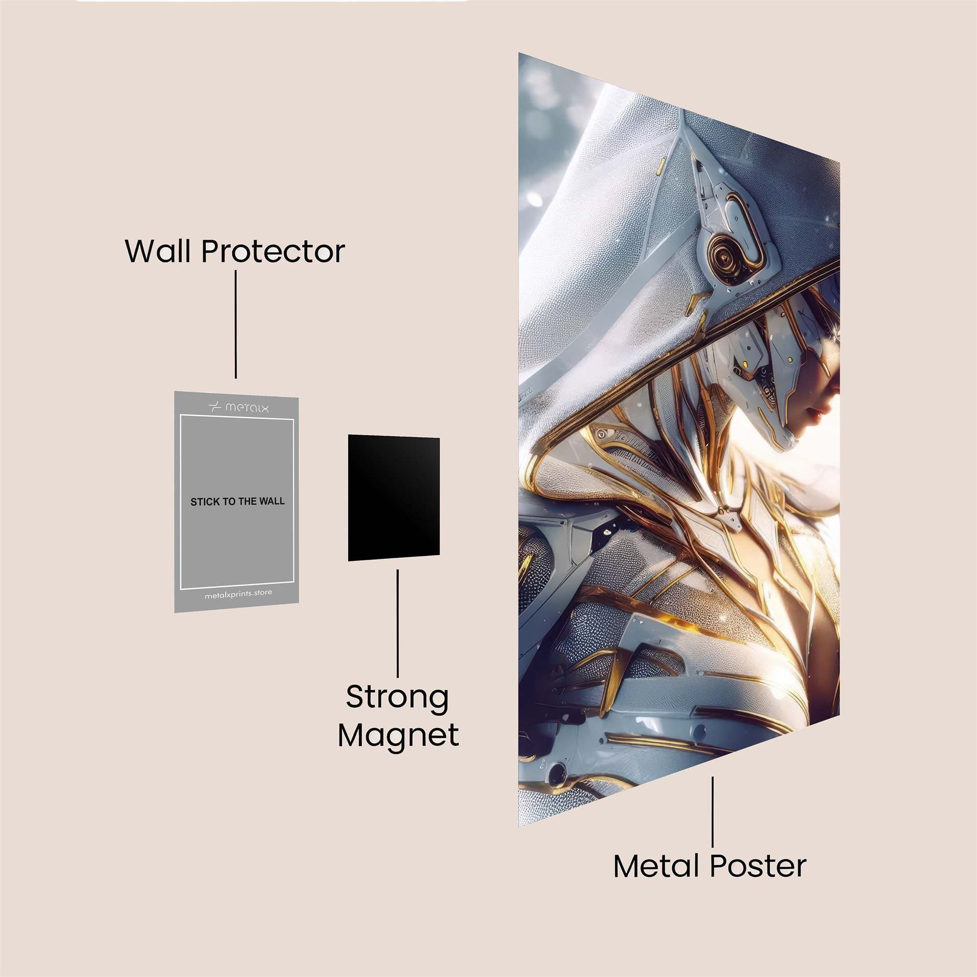 Dragon Majesty Safe Wall Magnetic / M