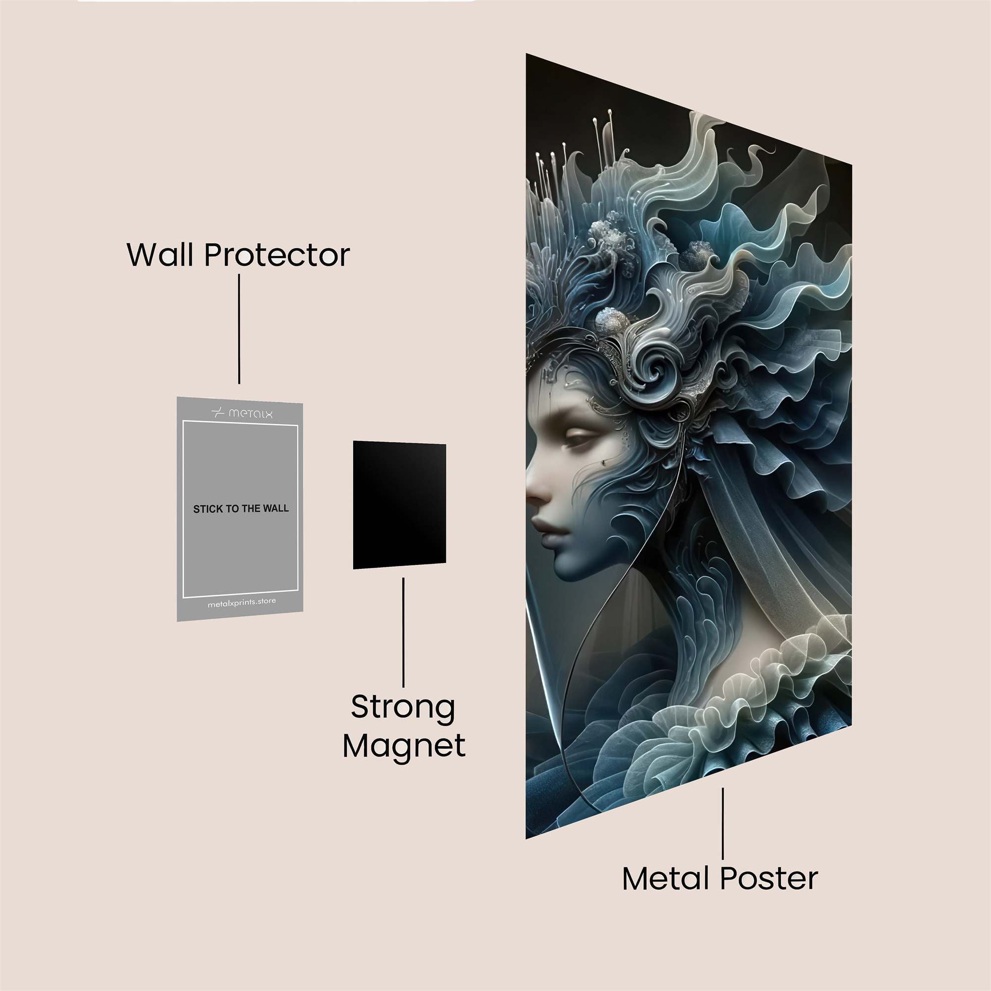 YinYang Harmony Safe Wall Magnetic / M