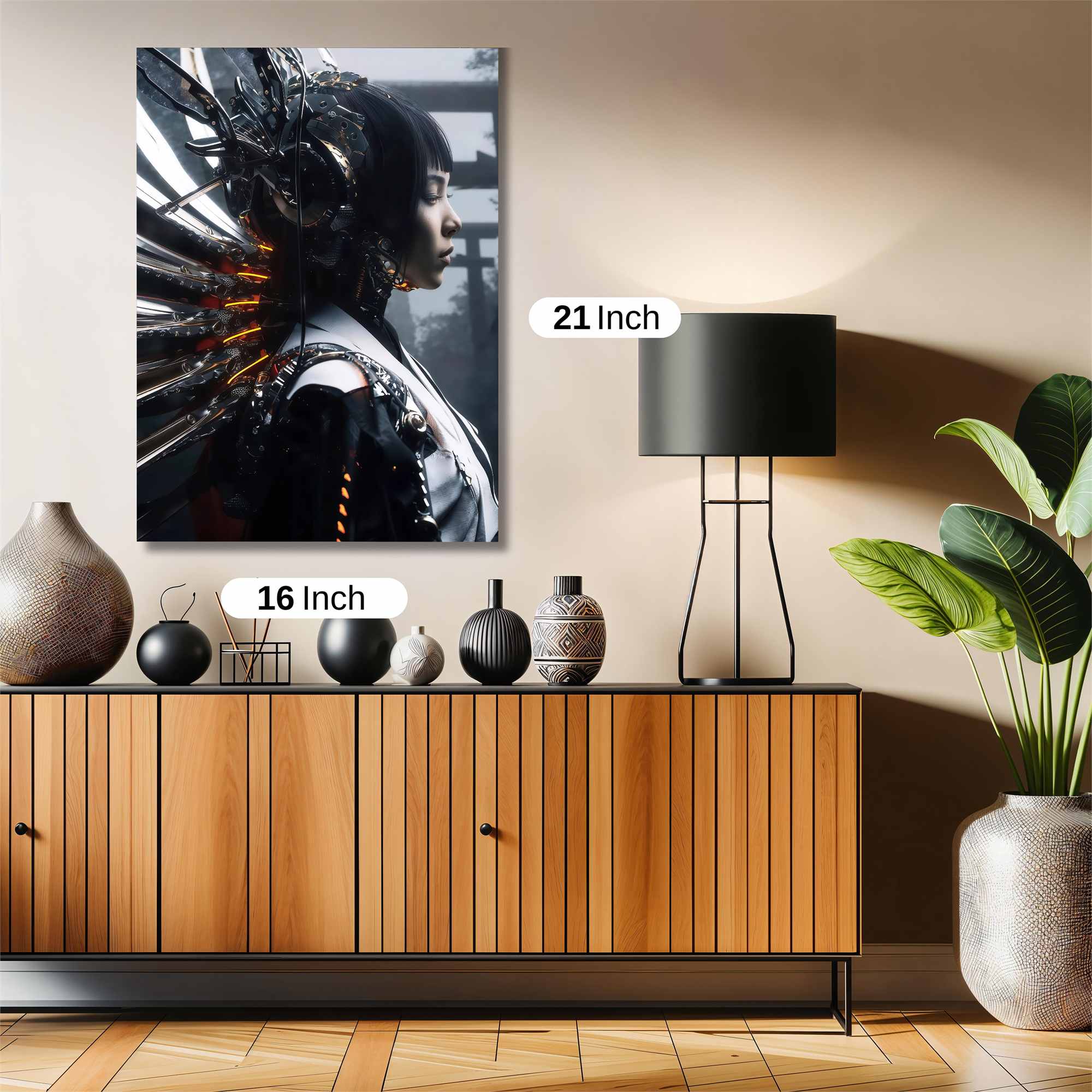 Steampunk Bloom Safe Wall Magnetic / M